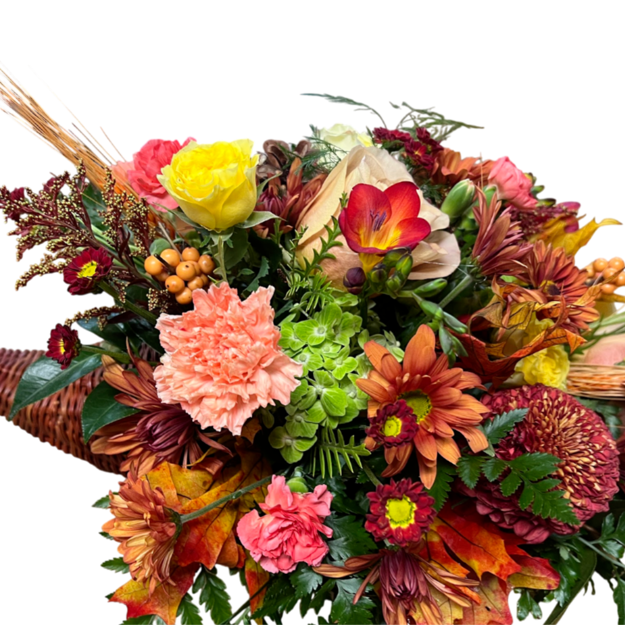  This is the perfect centerpiece for this season! Receive fresh fall