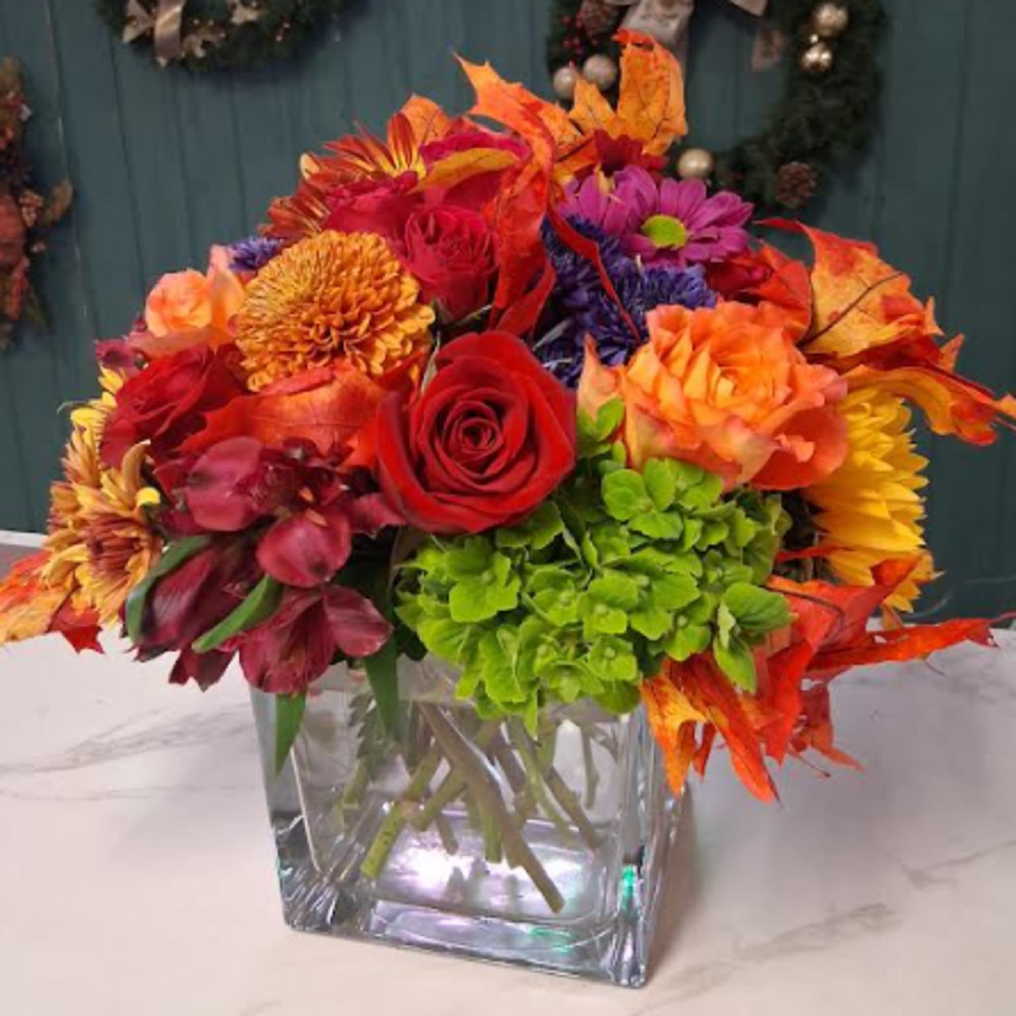 Bring pure joy and energy into any room with Autumn Colorburst, a