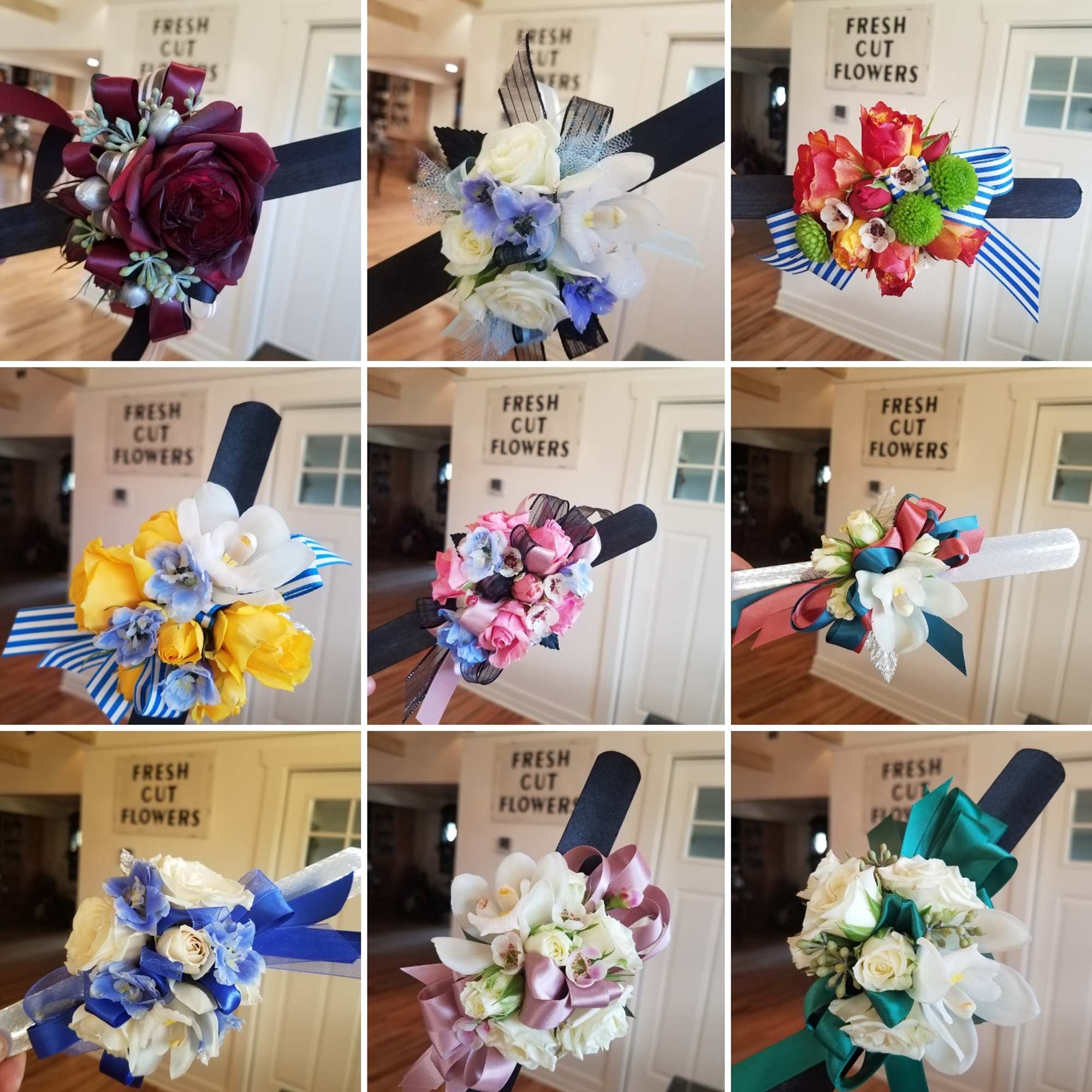  Order a corsage, get a matching boutonierre for $10! (Save $9