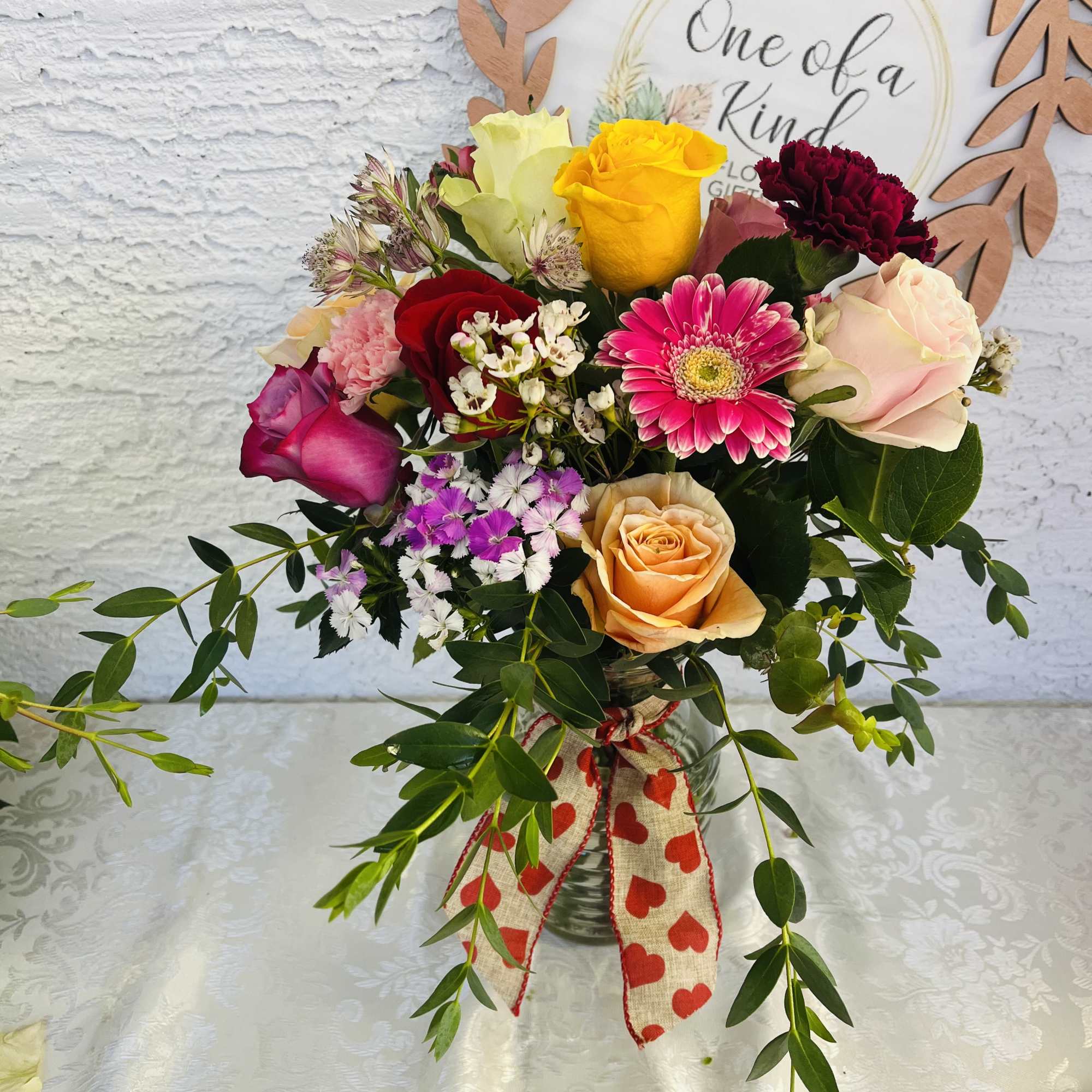 Allow our expert floral designer to create a custom arrangement with the