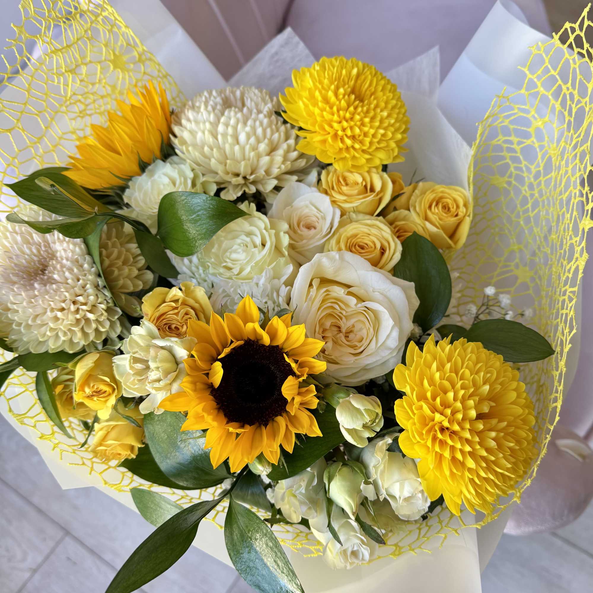 Brighten any day with the radiant energy of our Sunshine Bliss Bouquet.
