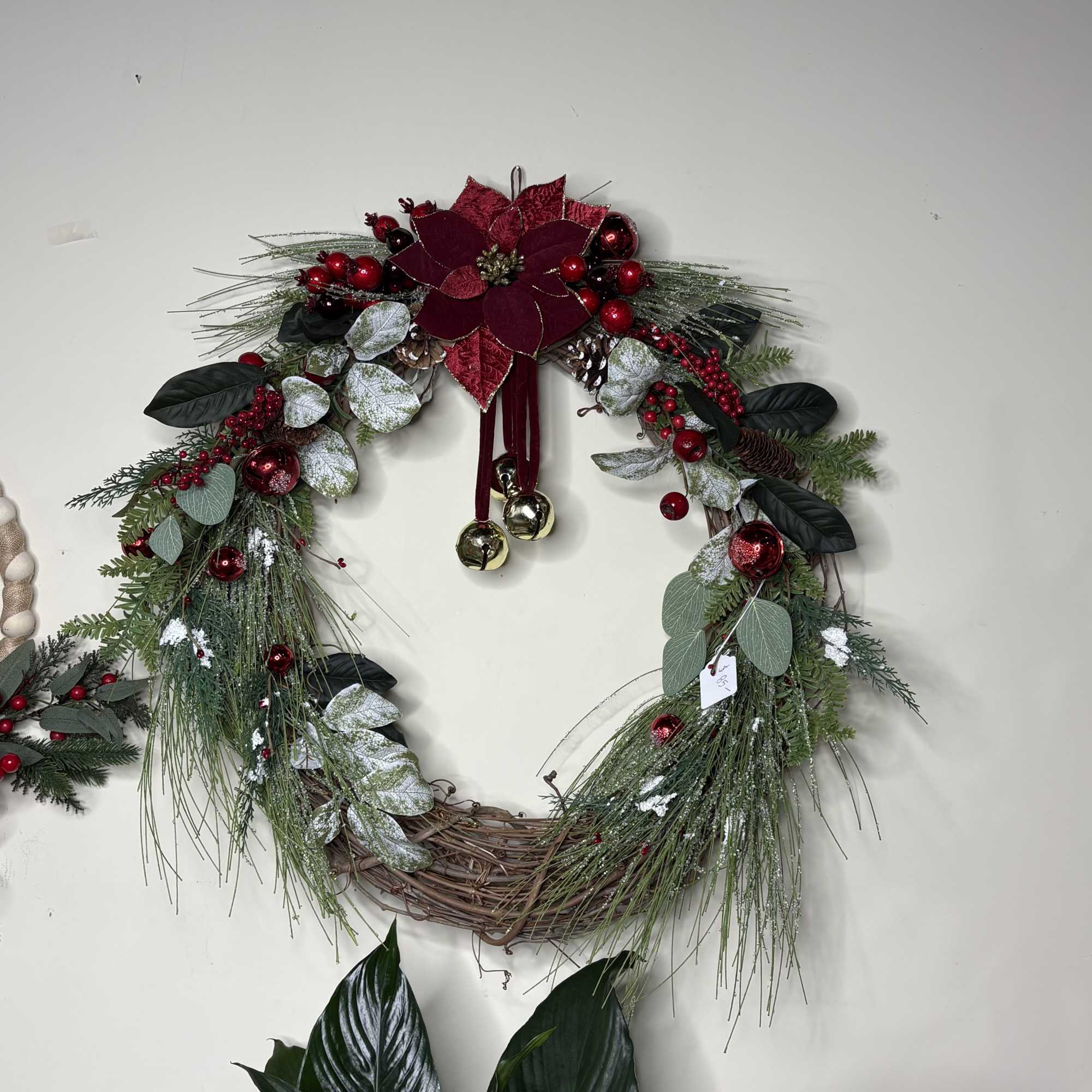 Custom Made Artificial Wreathes.  No two are alike!  Prices Range