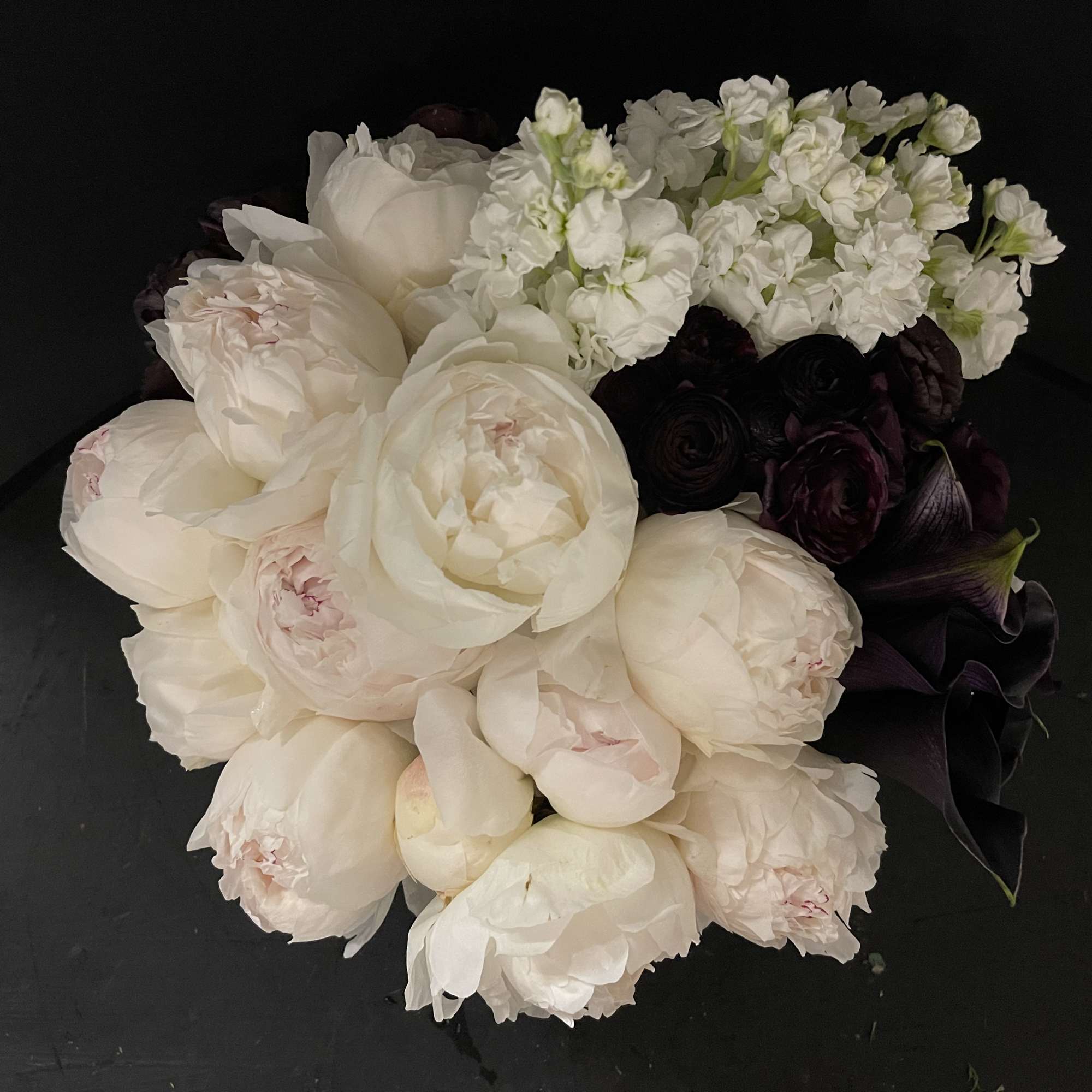 If only all flowers always looked as perfect as these white peonies.