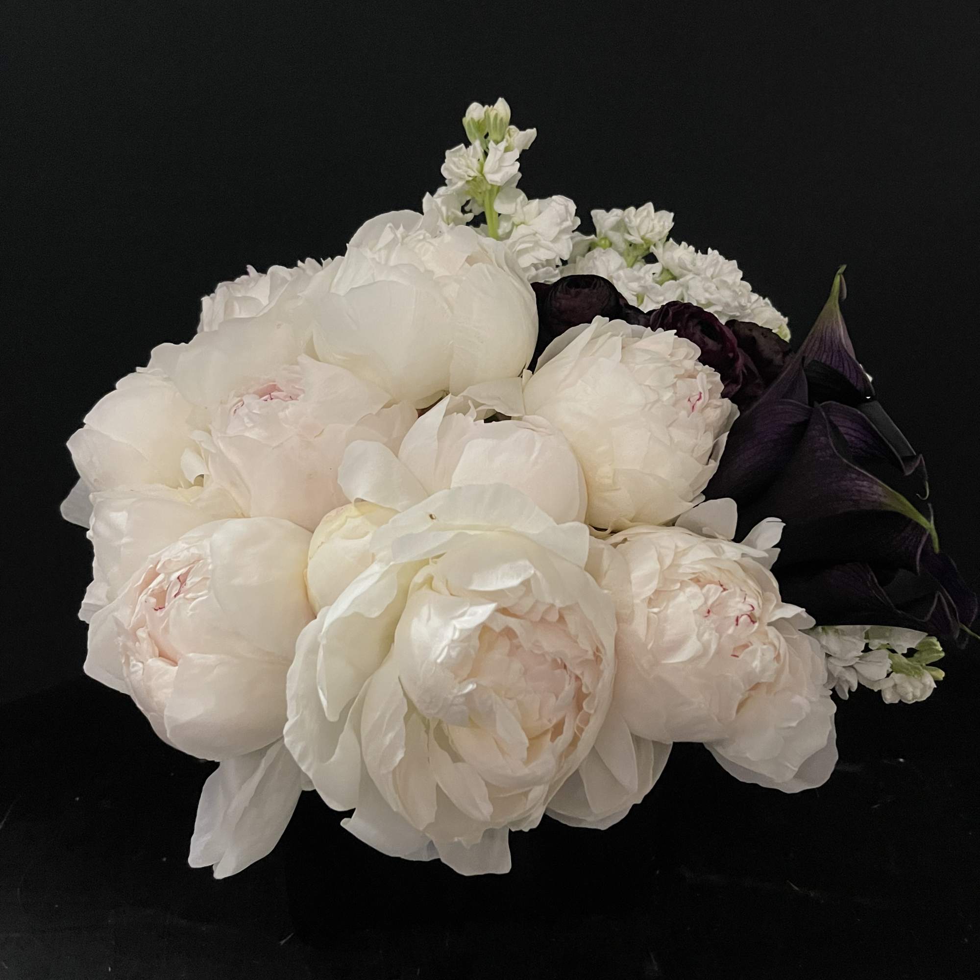 If only all flowers always looked as perfect as these white peonies.