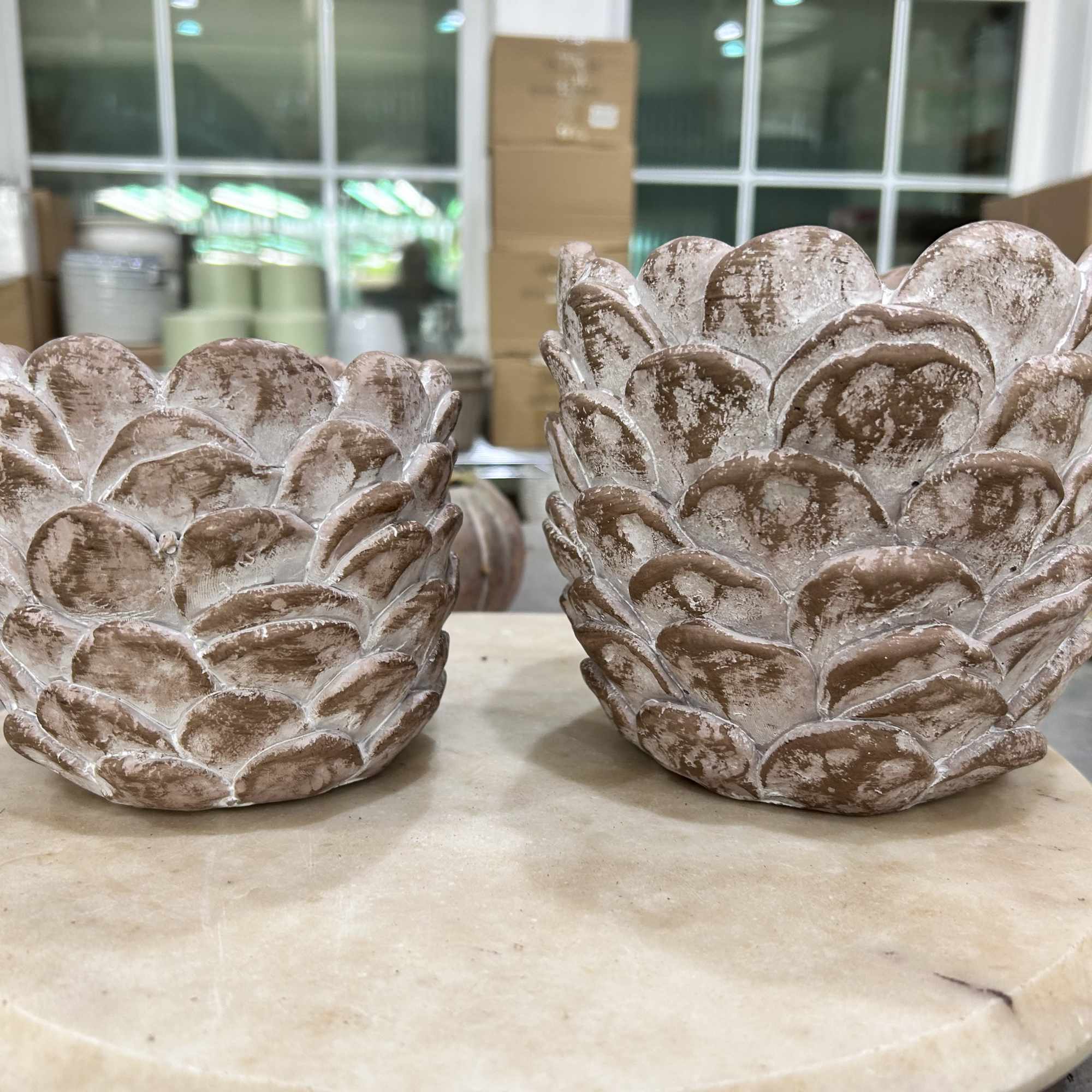 Two versions of the vase - medium and large! Either flowers for