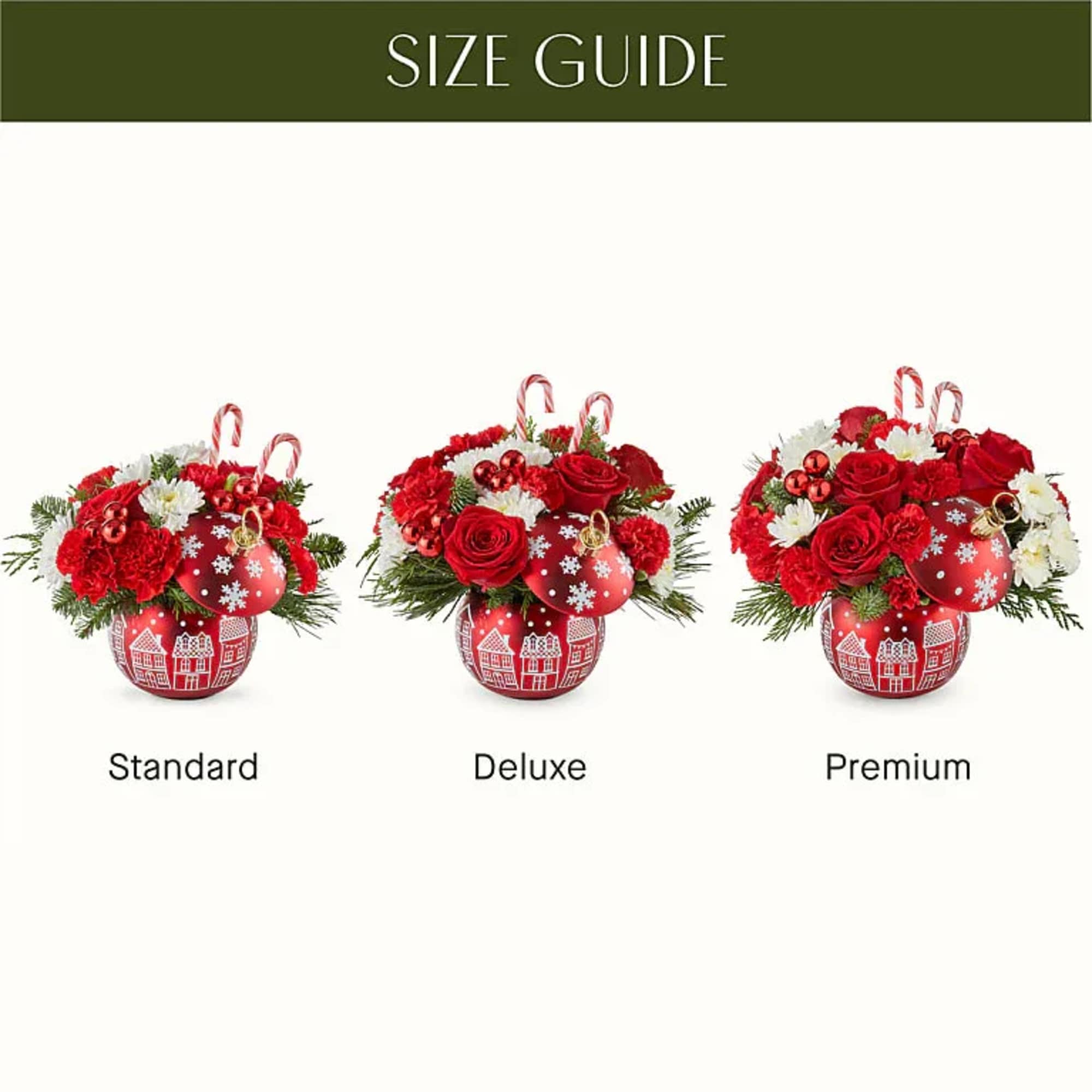 An ornament full of blooms, perfect for any occasion this season.