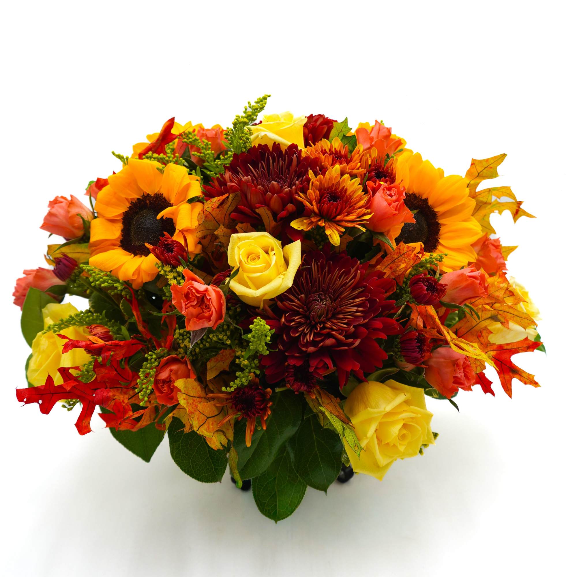Send a Thanksgiving flower centerpiece to your family, friends, and loved ones!