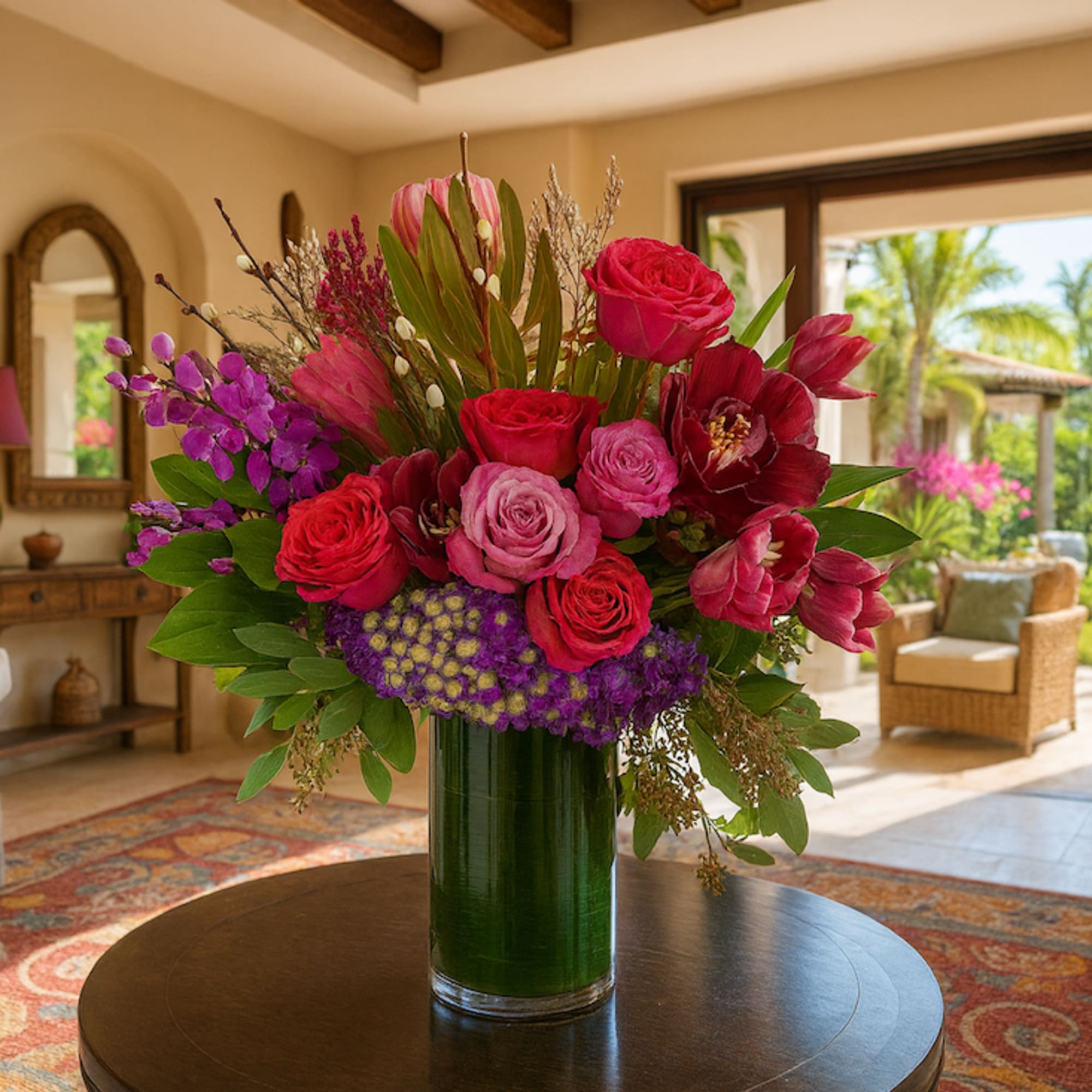 Bring a burst of color and elegance into any space with the