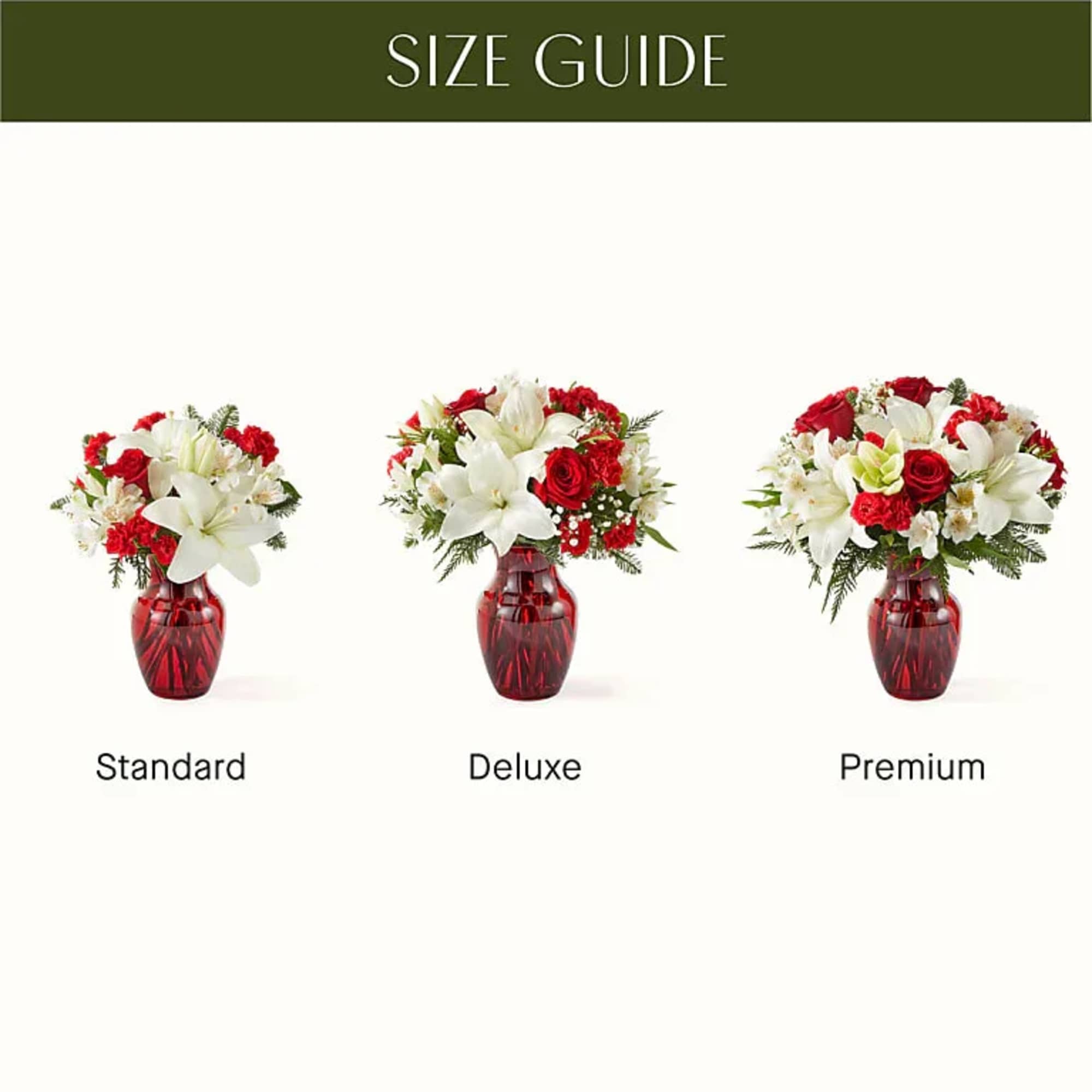 HOLIDAY SEASON BOUQUET

This ruby red stunner makes an excellent gift to spread