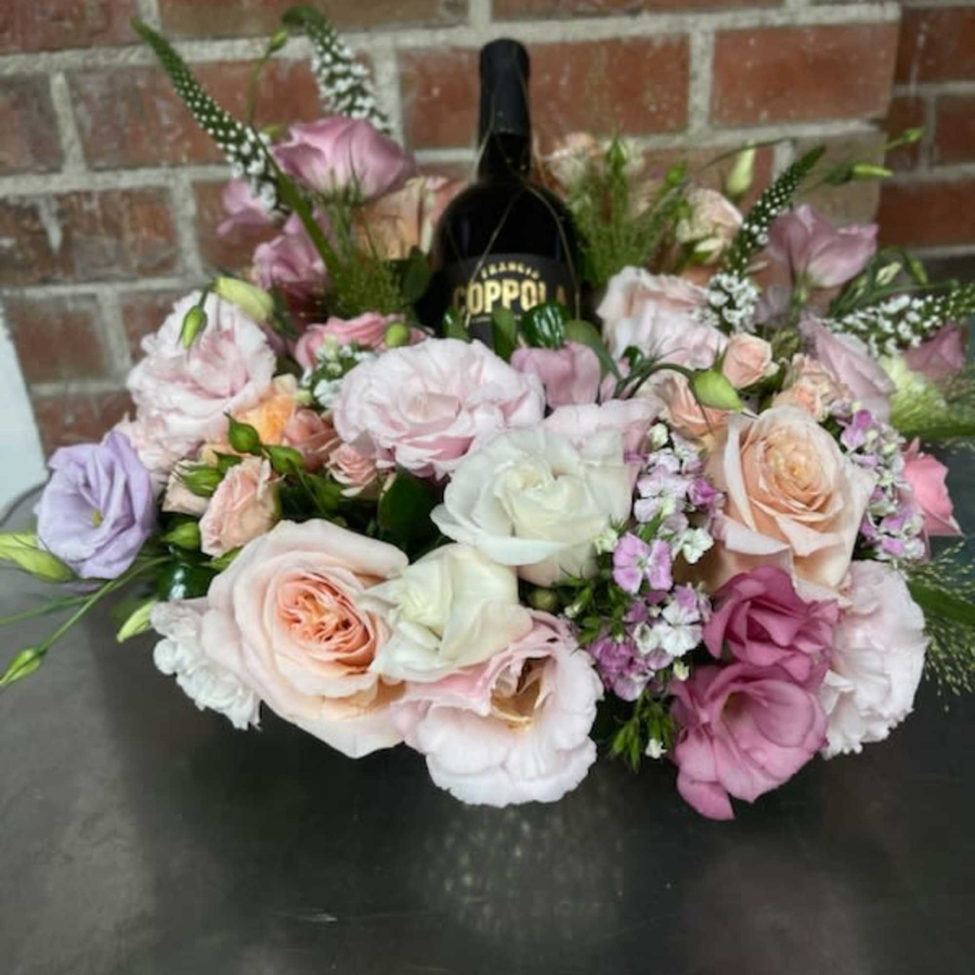 Blossoms of Celebration

Seasonal Mixed Flower arrangement with Francis Ford Coppola Diamond Collection