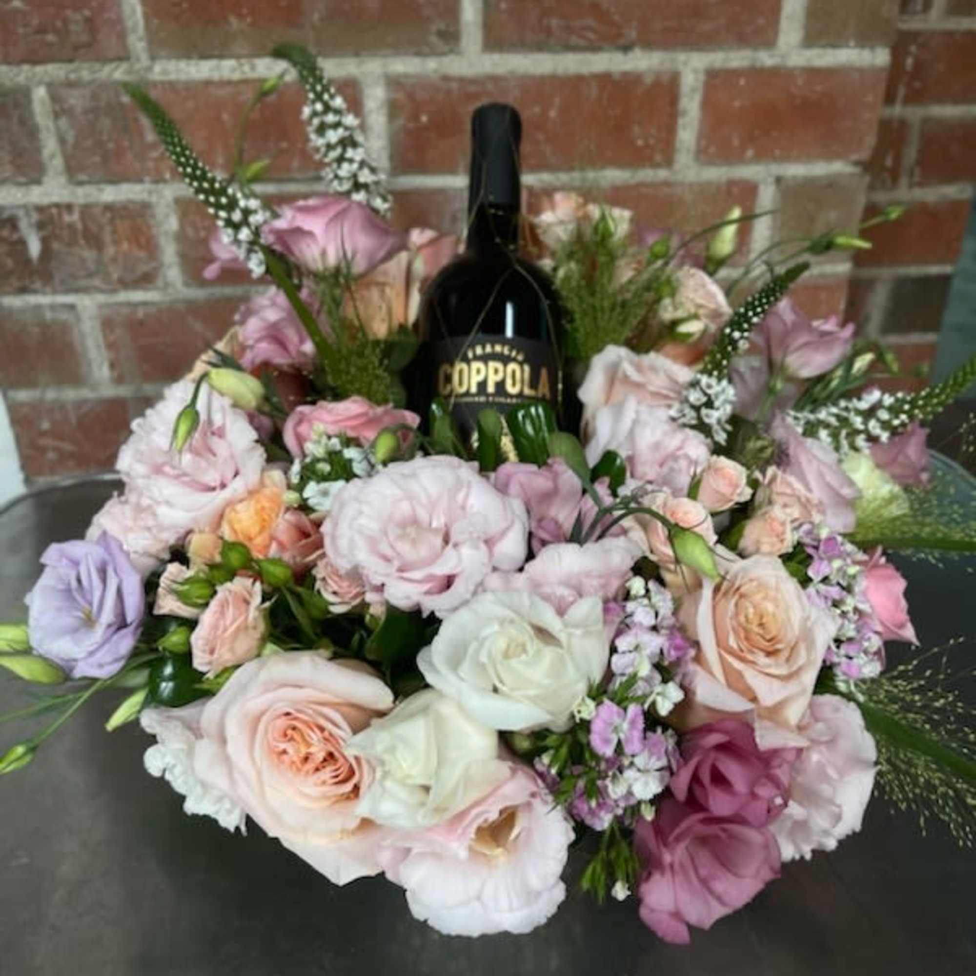 Blossoms of Celebration

Seasonal Mixed Flower arrangement with Francis Ford Coppola Diamond Collection