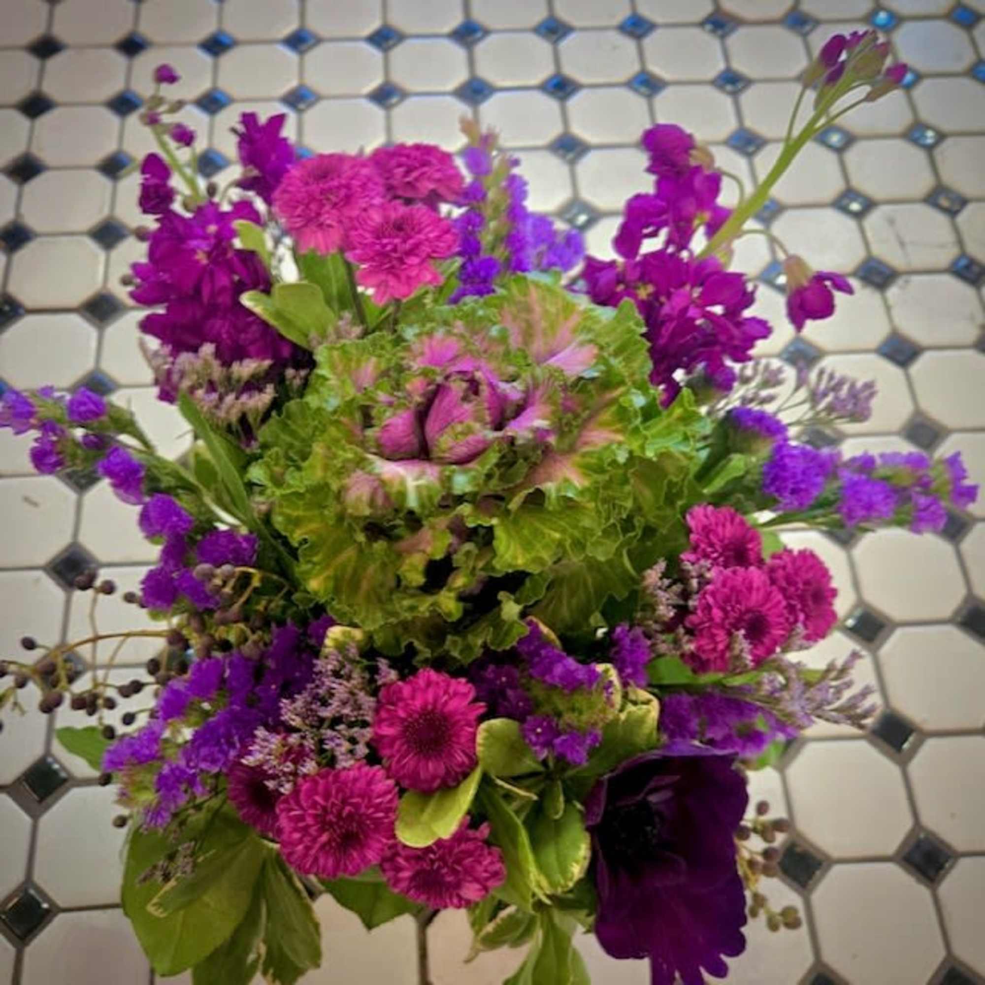 The Garden Harvest brings the comforting feeling of fall, with unique flowers