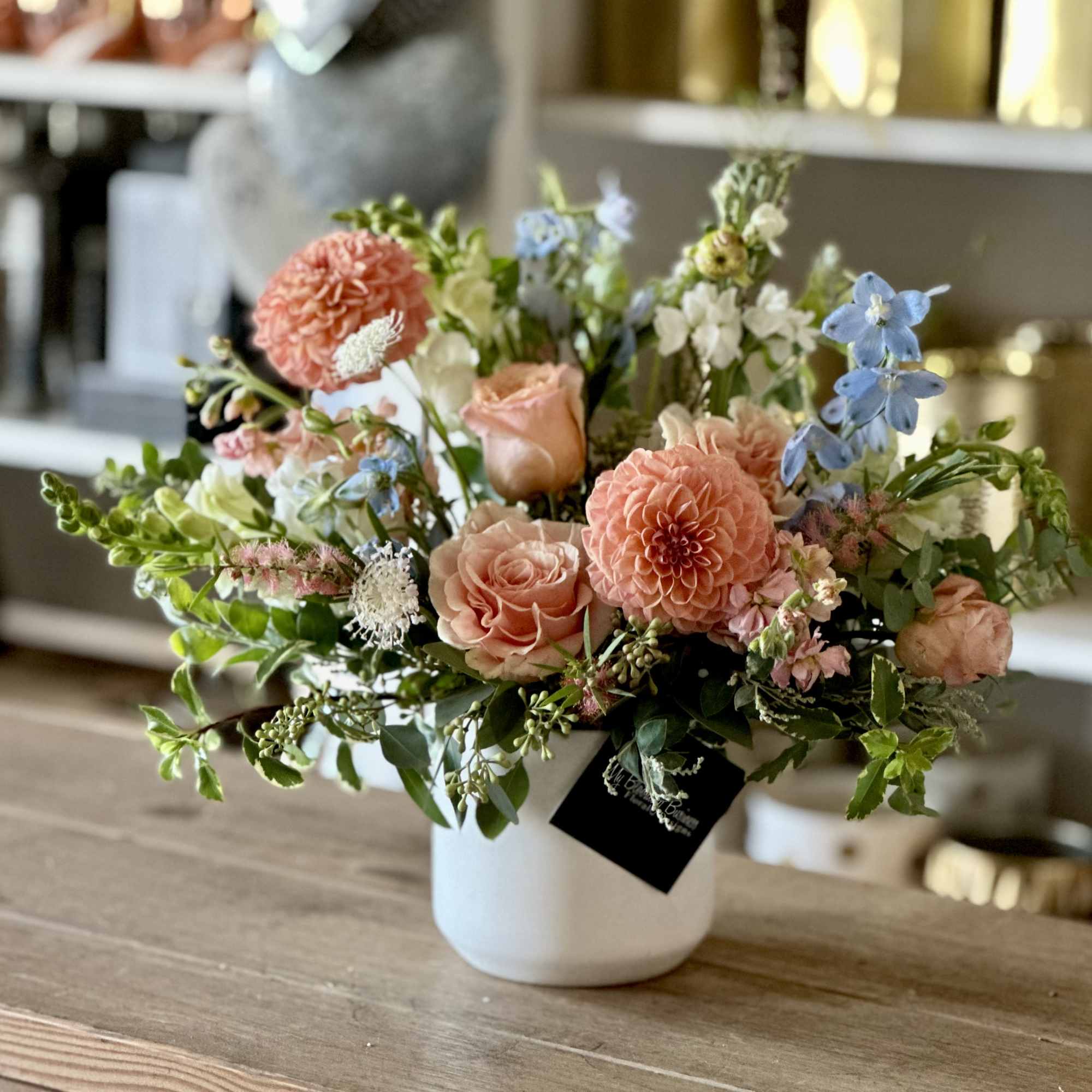 At Last is a breathtaking floral arrangement designed to capture the beauty