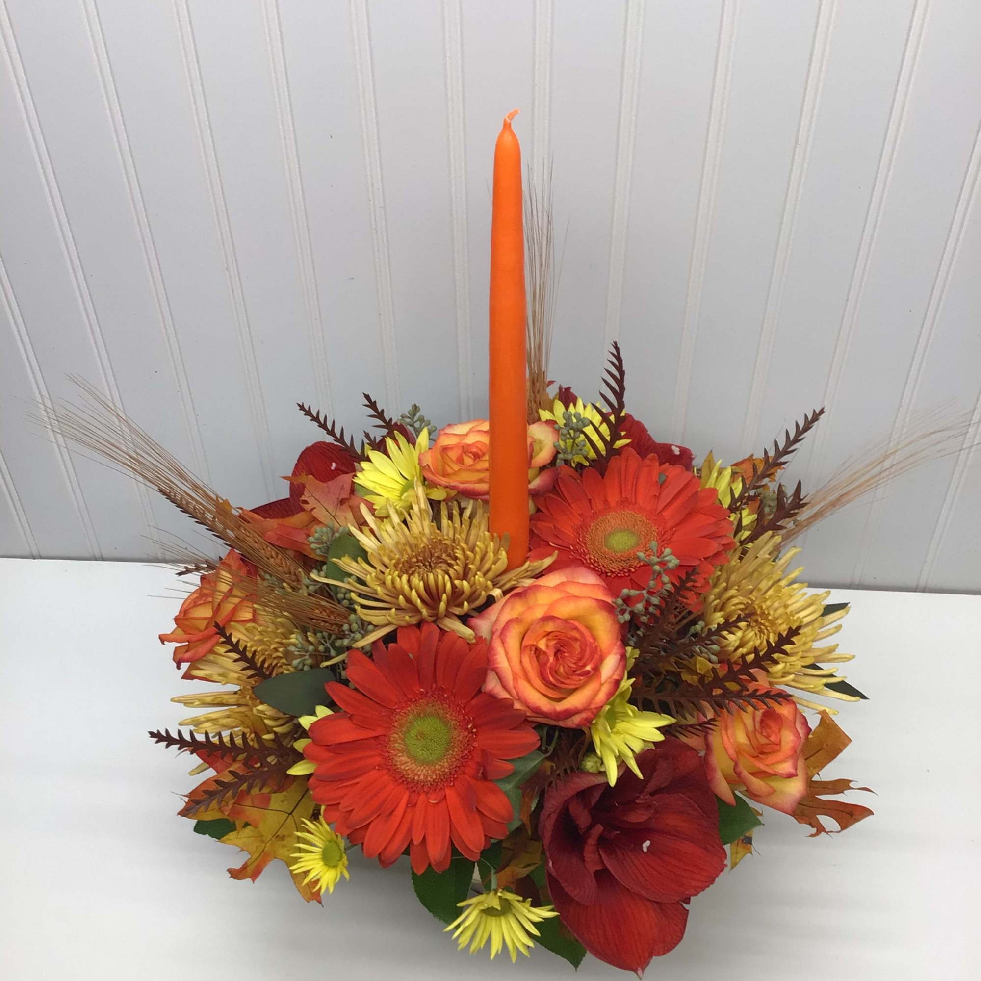 A beautiful centerpiece perfect for a family dinner