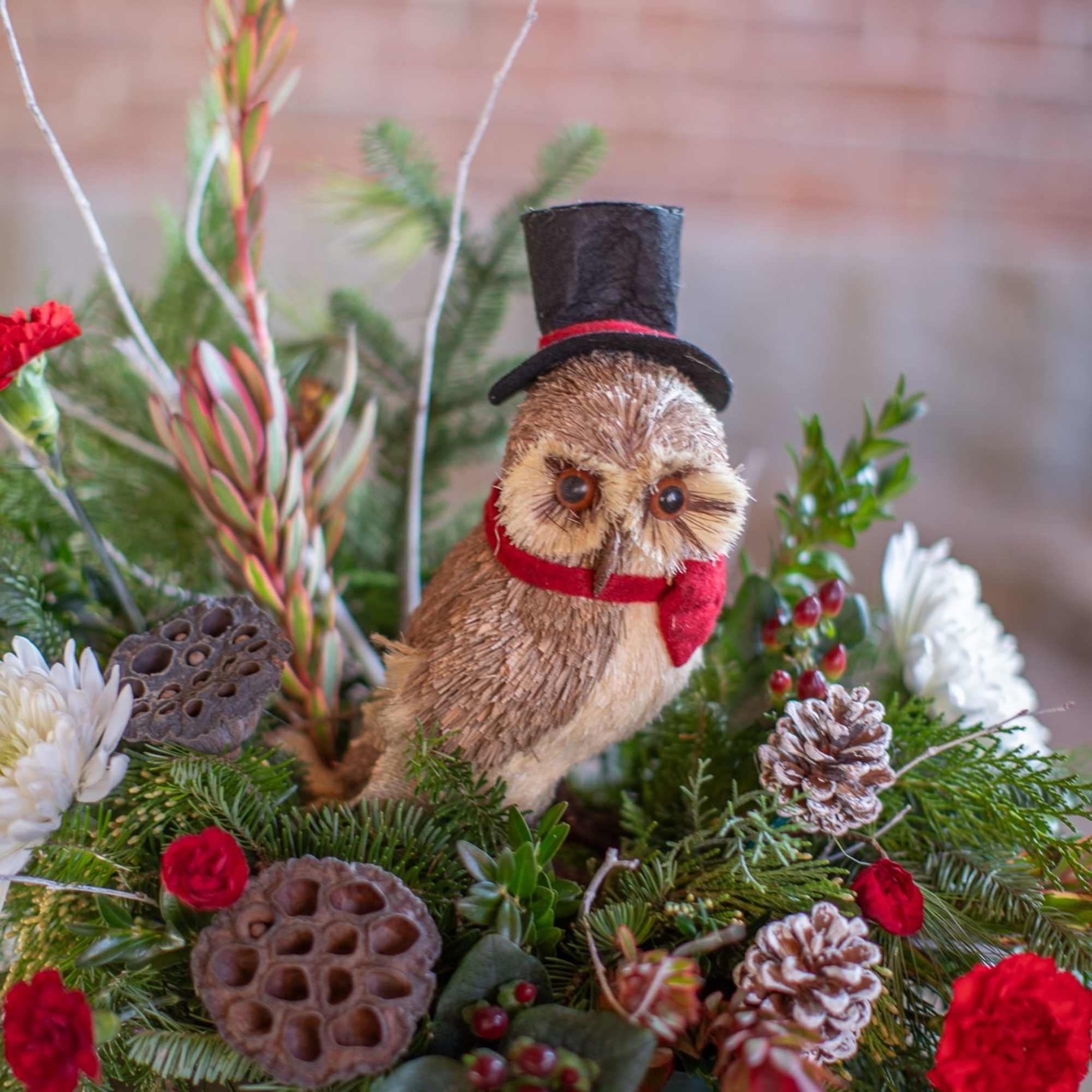 A fun floral design that features a wonderful long term gift for