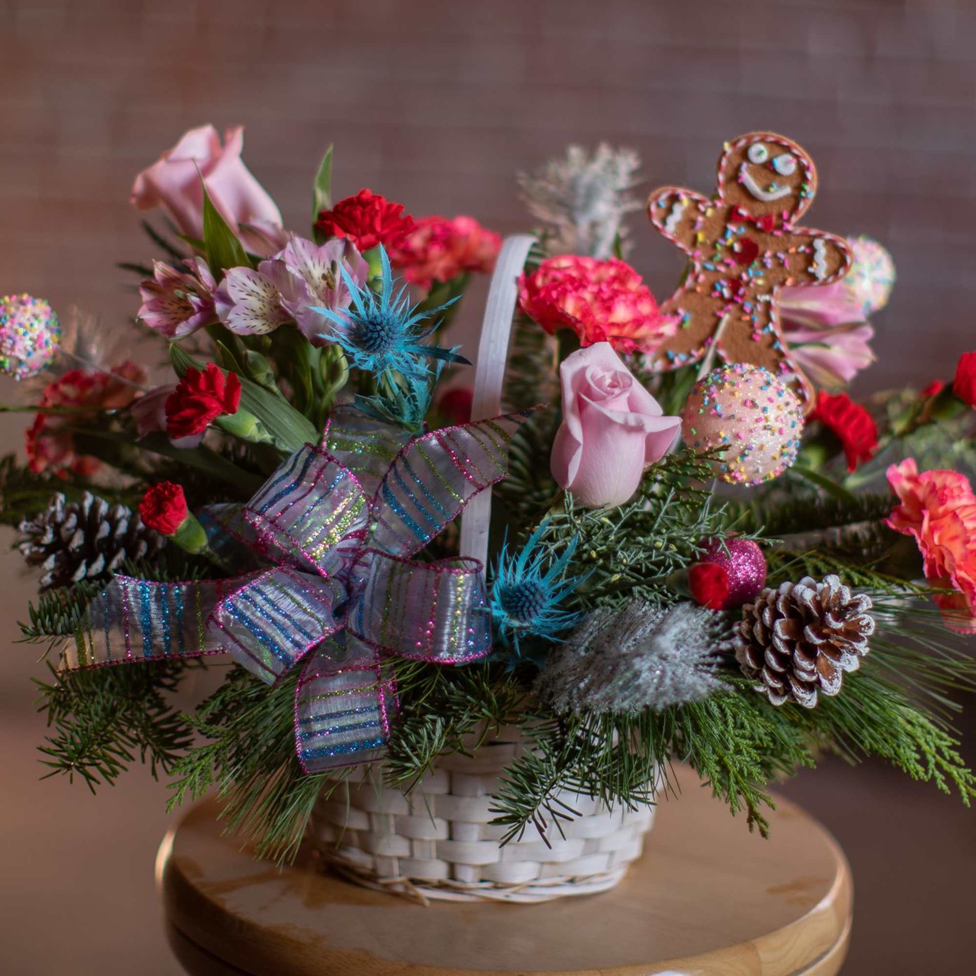 &quot;You can&#039;t catch me, I&#039;m the gingerbread man!&quot; This whimsical design of