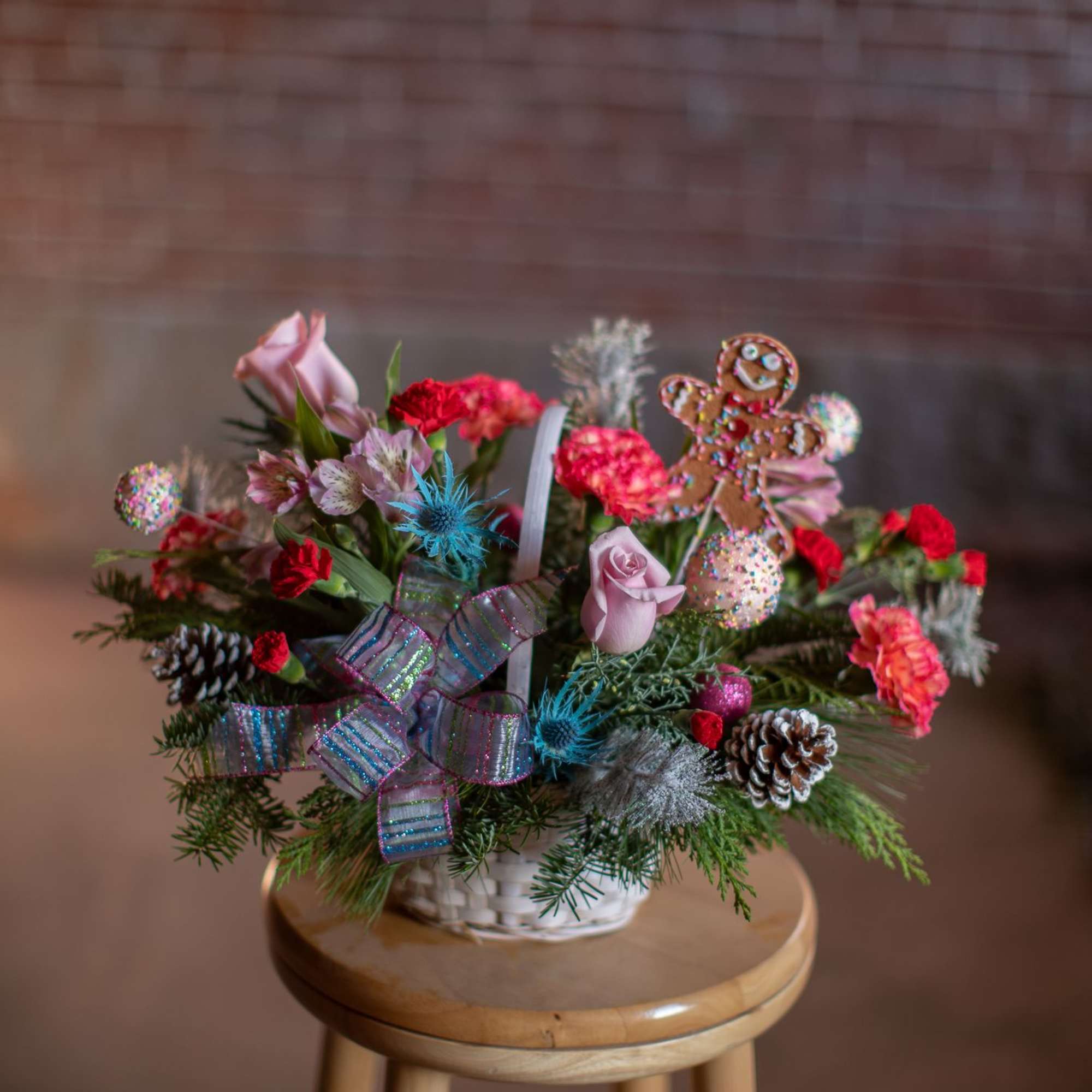 &quot;You can&#039;t catch me, I&#039;m the gingerbread man!&quot; This whimsical design of