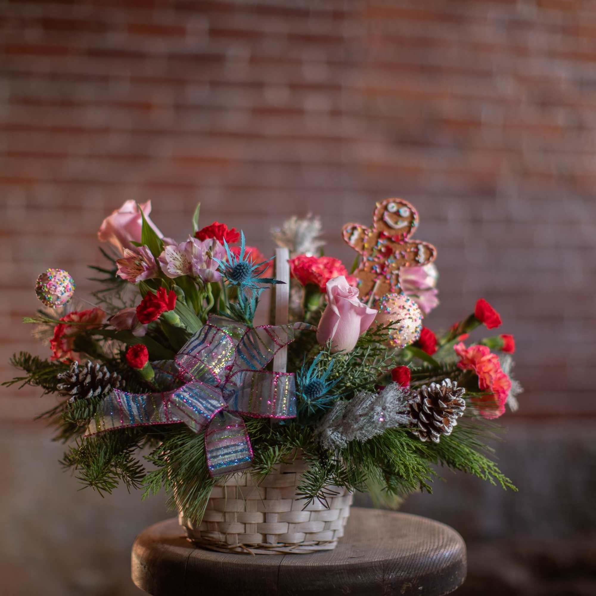 &quot;You can&#039;t catch me, I&#039;m the gingerbread man!&quot; This whimsical design of