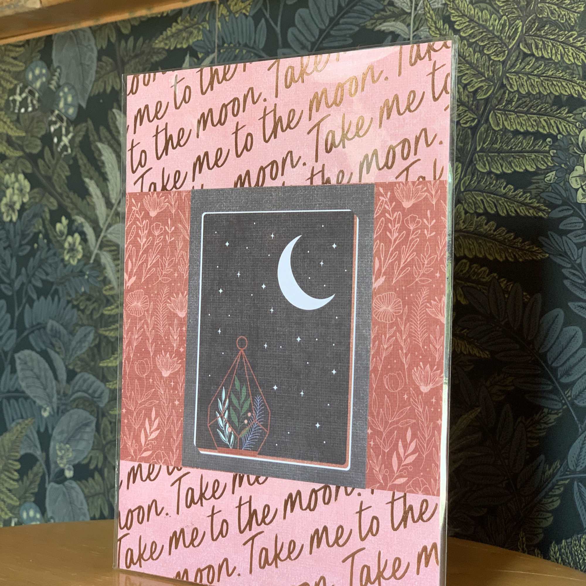 Handmade card by Marian. Assorted designs, pictured cards are for example purposes