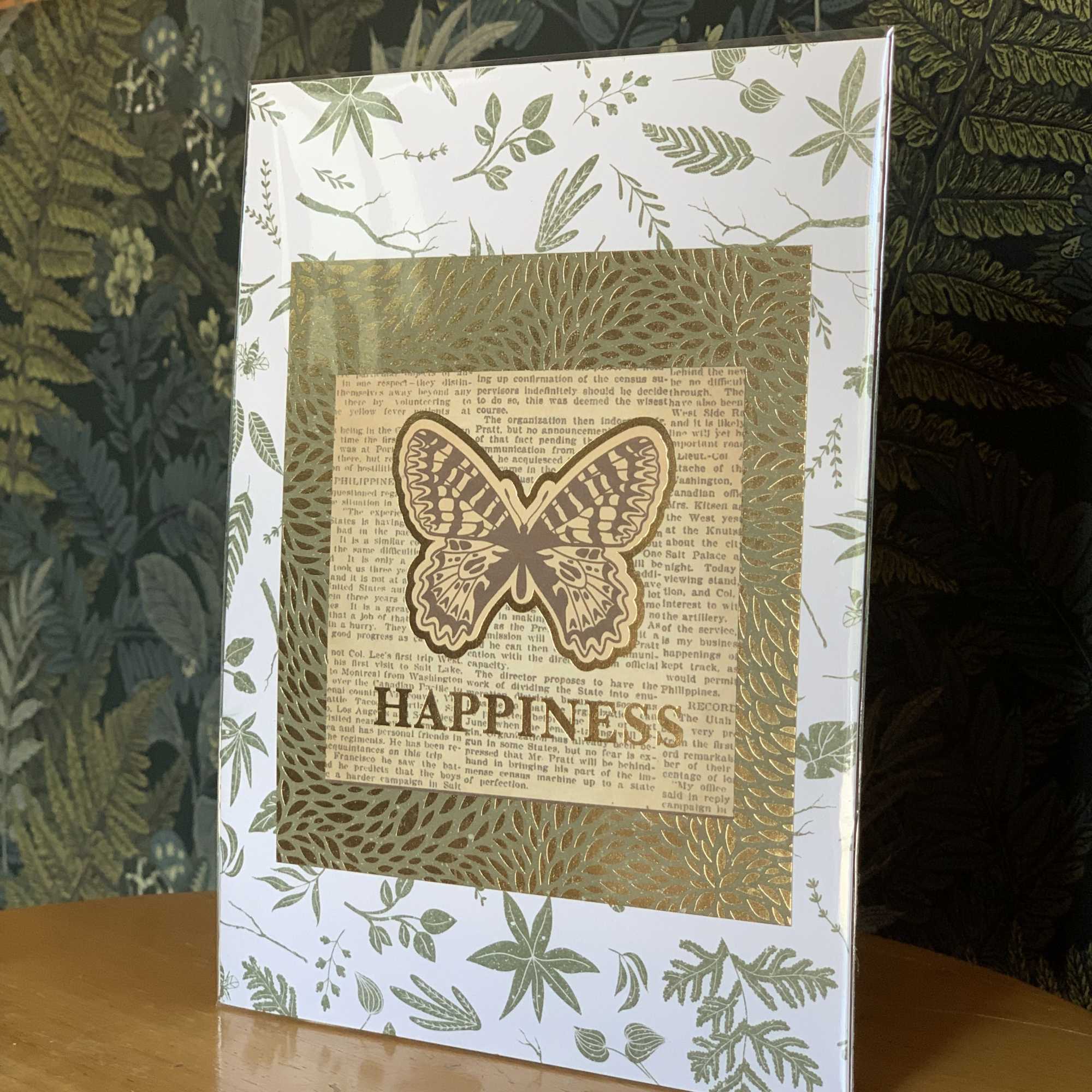 Handmade card by Marian. Assorted designs, pictured cards are for example purposes