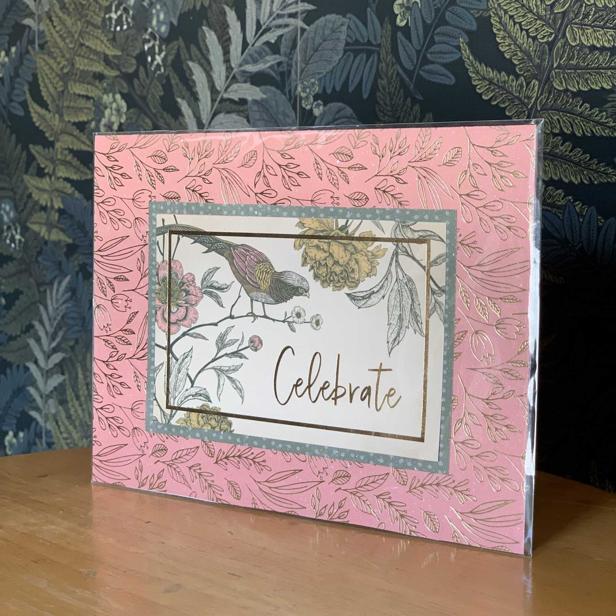 Handmade card by Marian. Assorted designs, pictured cards are for example purposes
