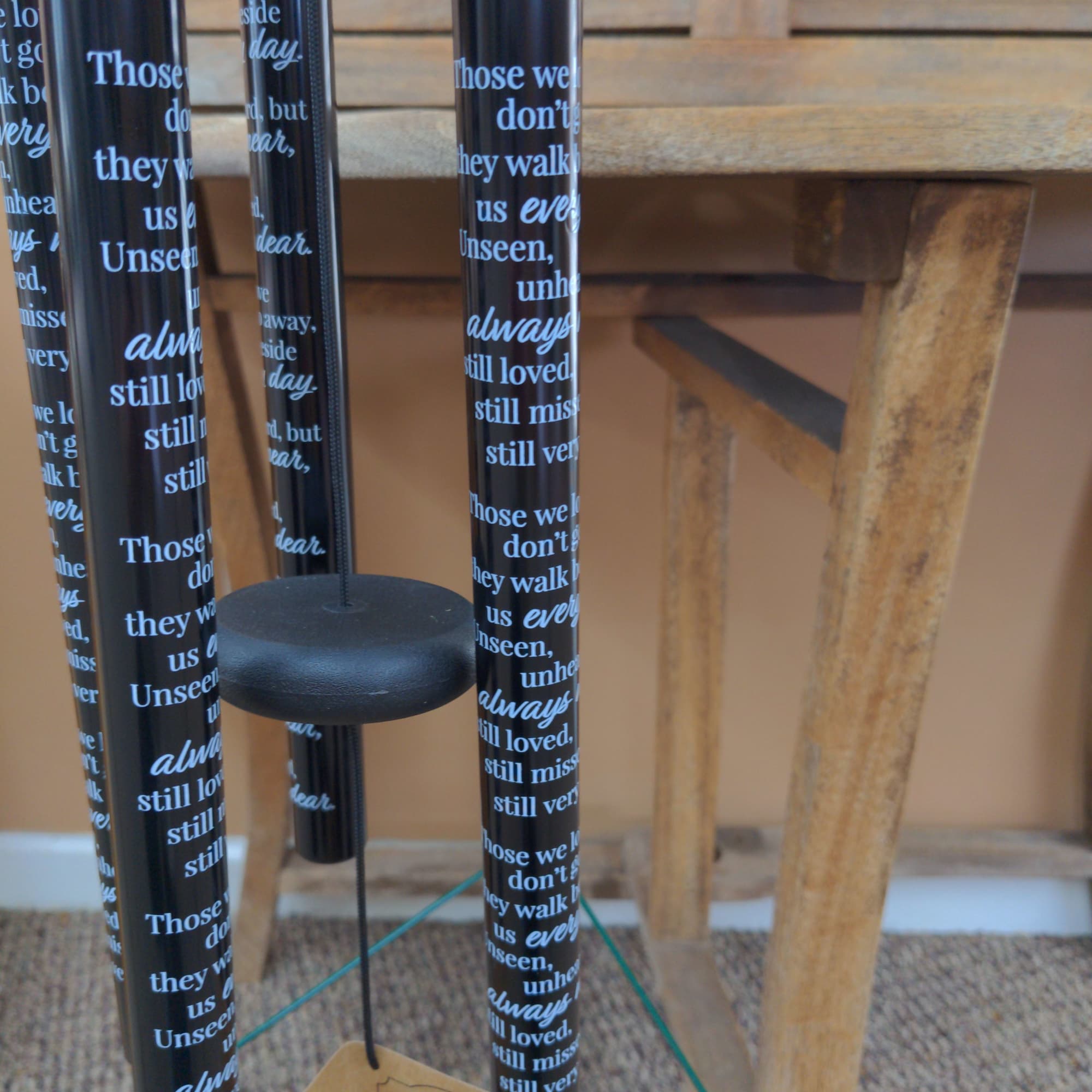 30&quot; Wind Chime On Stand