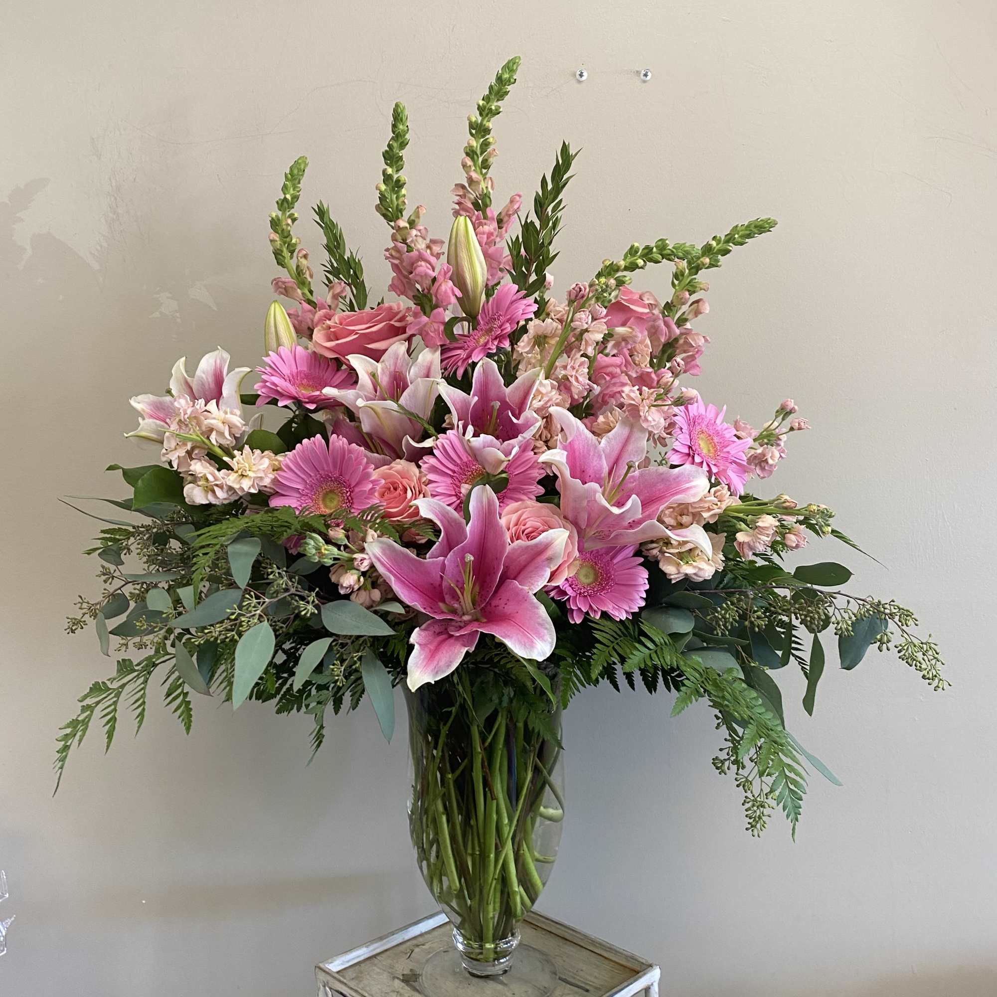 Show her how happy you are to have her in your life.