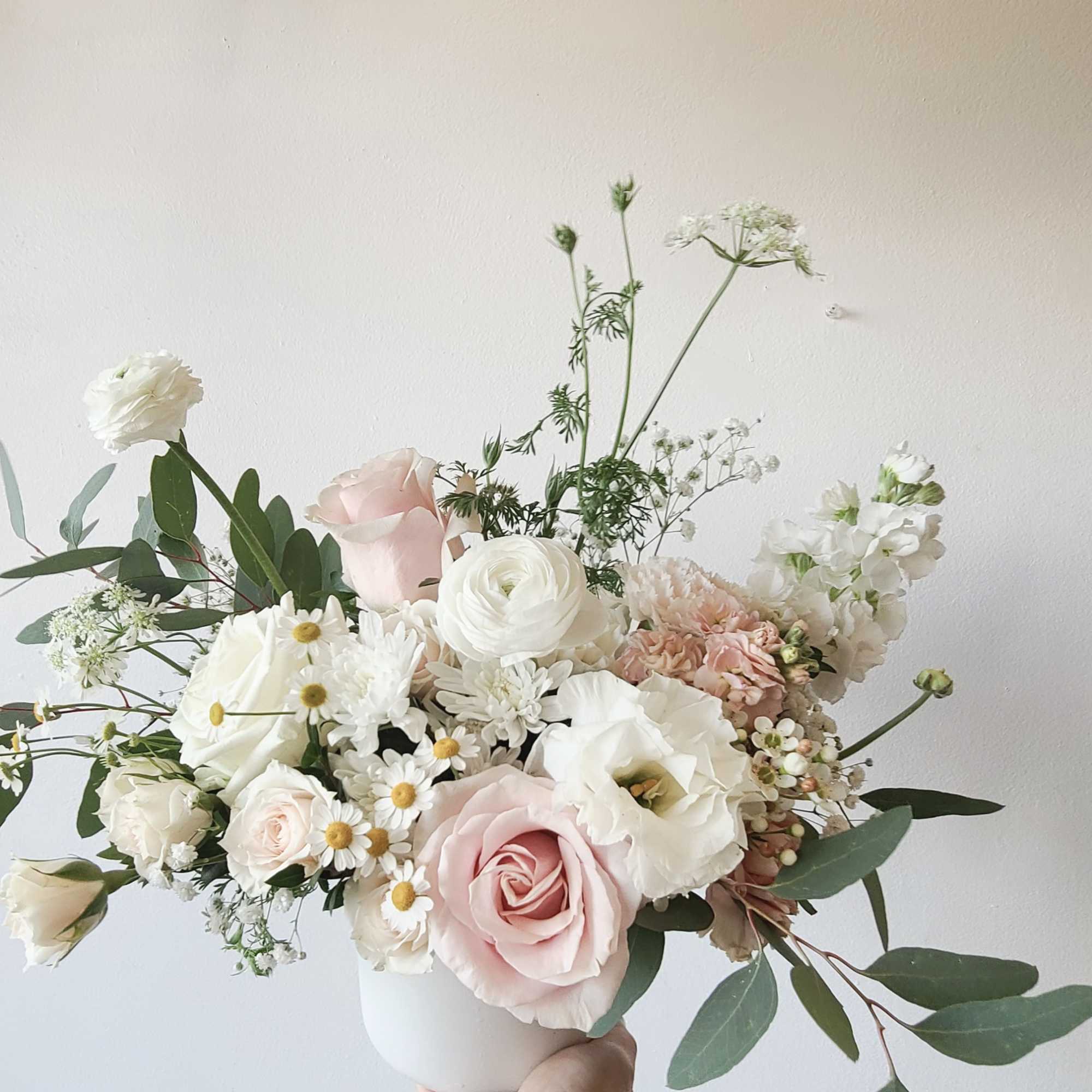 Medium Size Arrangement: about W 20" x  H 16&rdquo;

