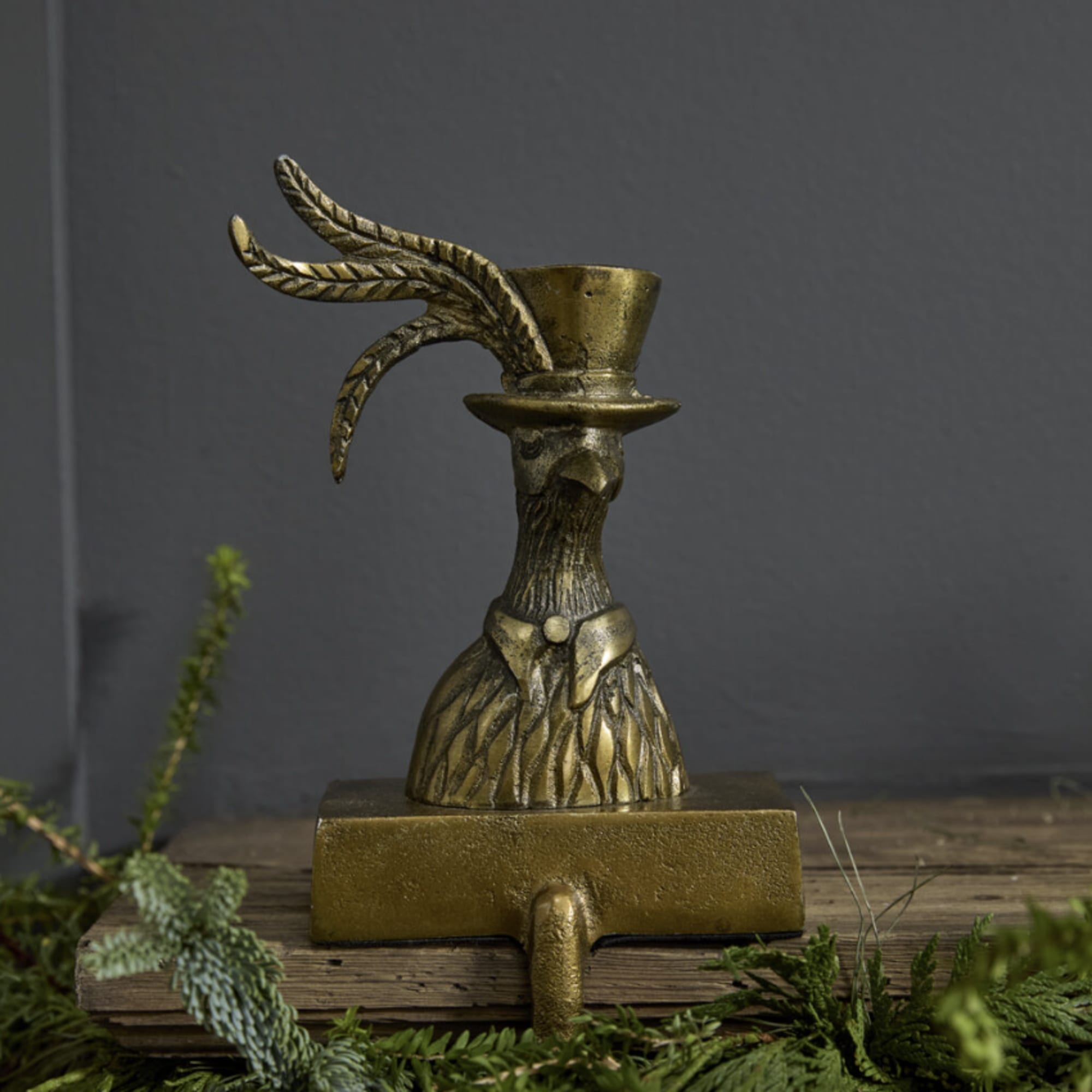 Emerson the Pheasant adds an elegant touch to your space with this