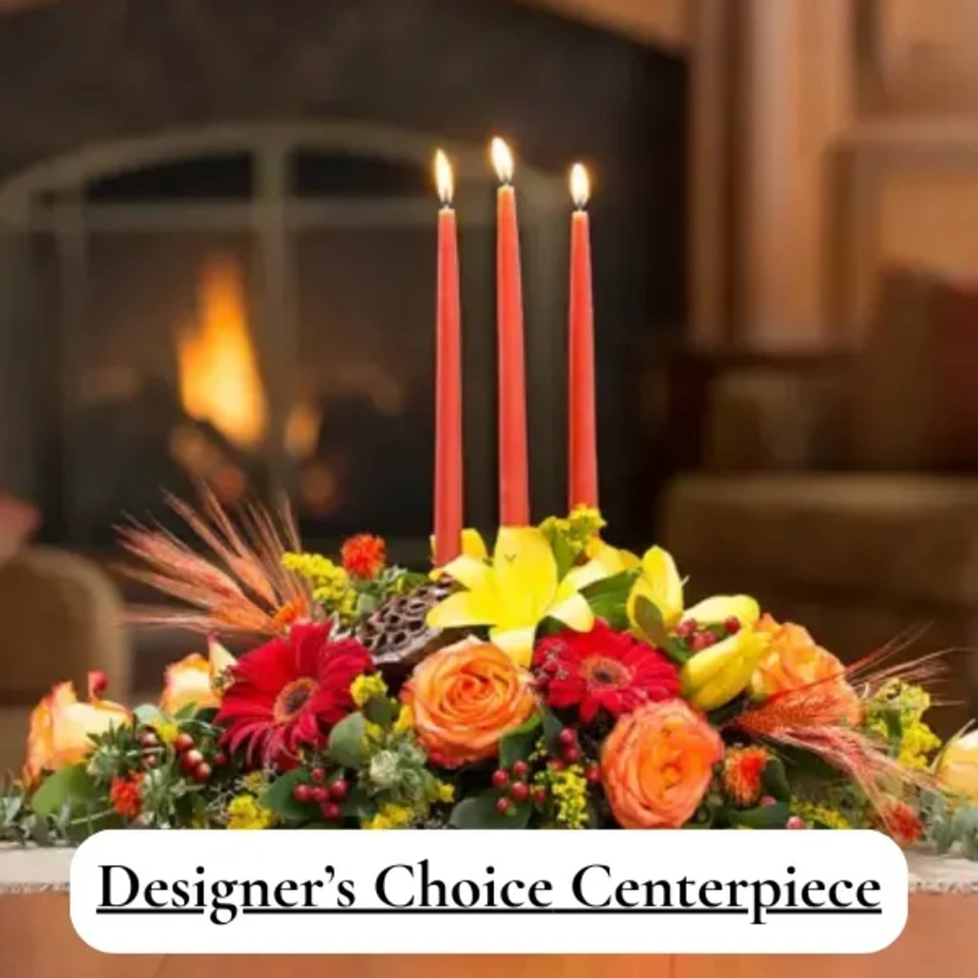 A Harvest of Beauty for your Thanksgiving Table...this lush fall arrangement that