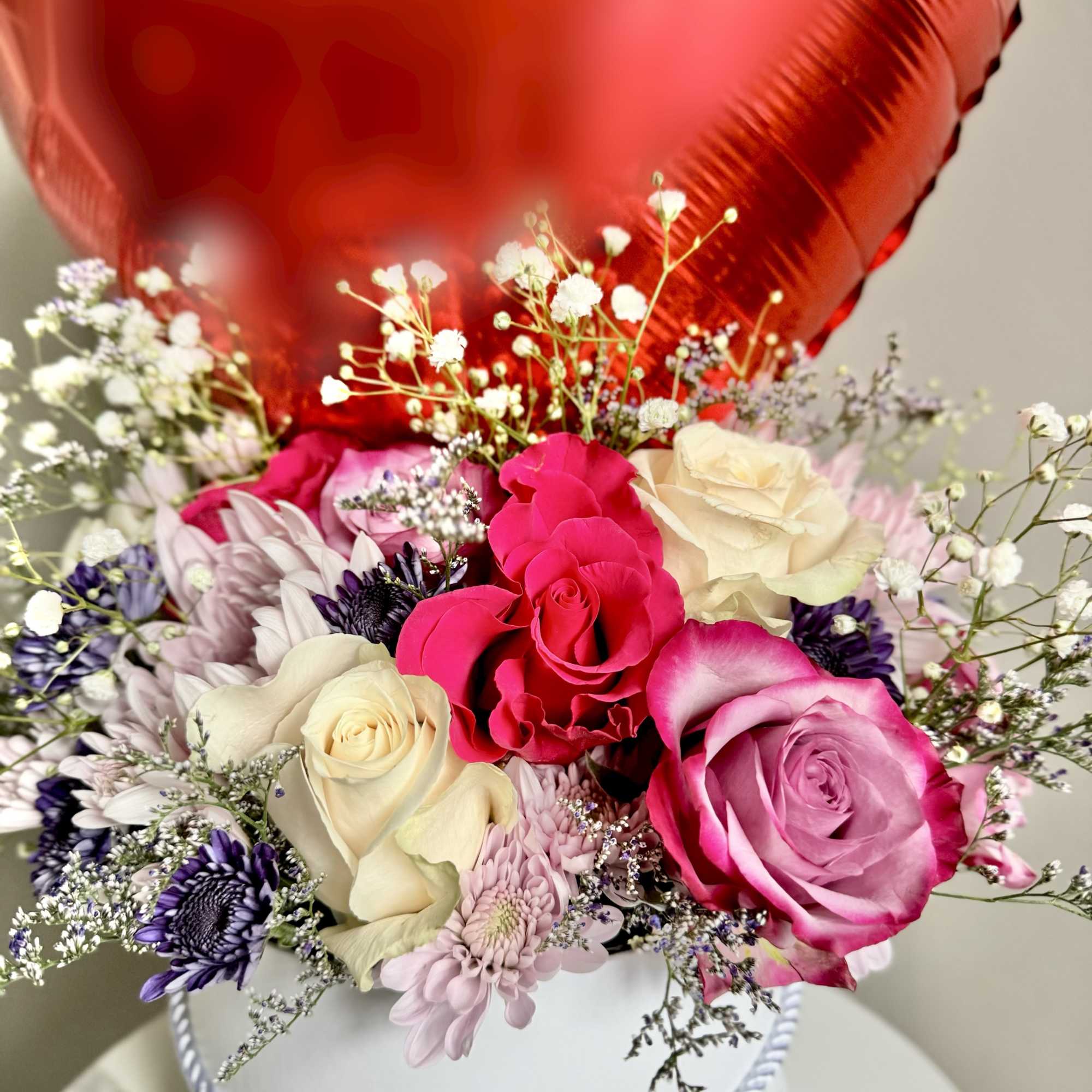 Flowers, Color, and Style chosen by the Florist. These arrangements are a