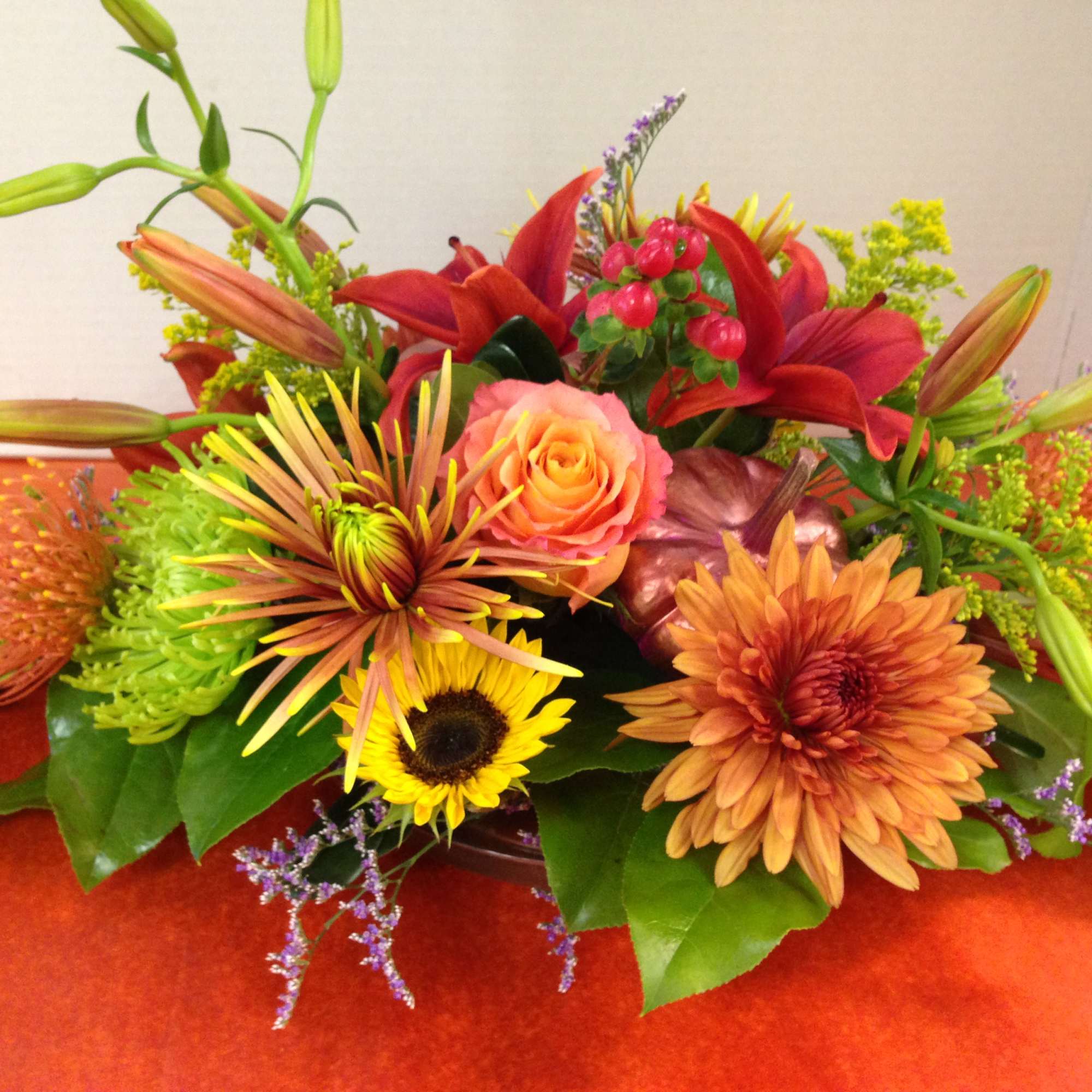 Assorted Roses, Assorted Lilies, Assorted Gerbera Daisies, Assorted Mums, Assorted Hydrangea, 