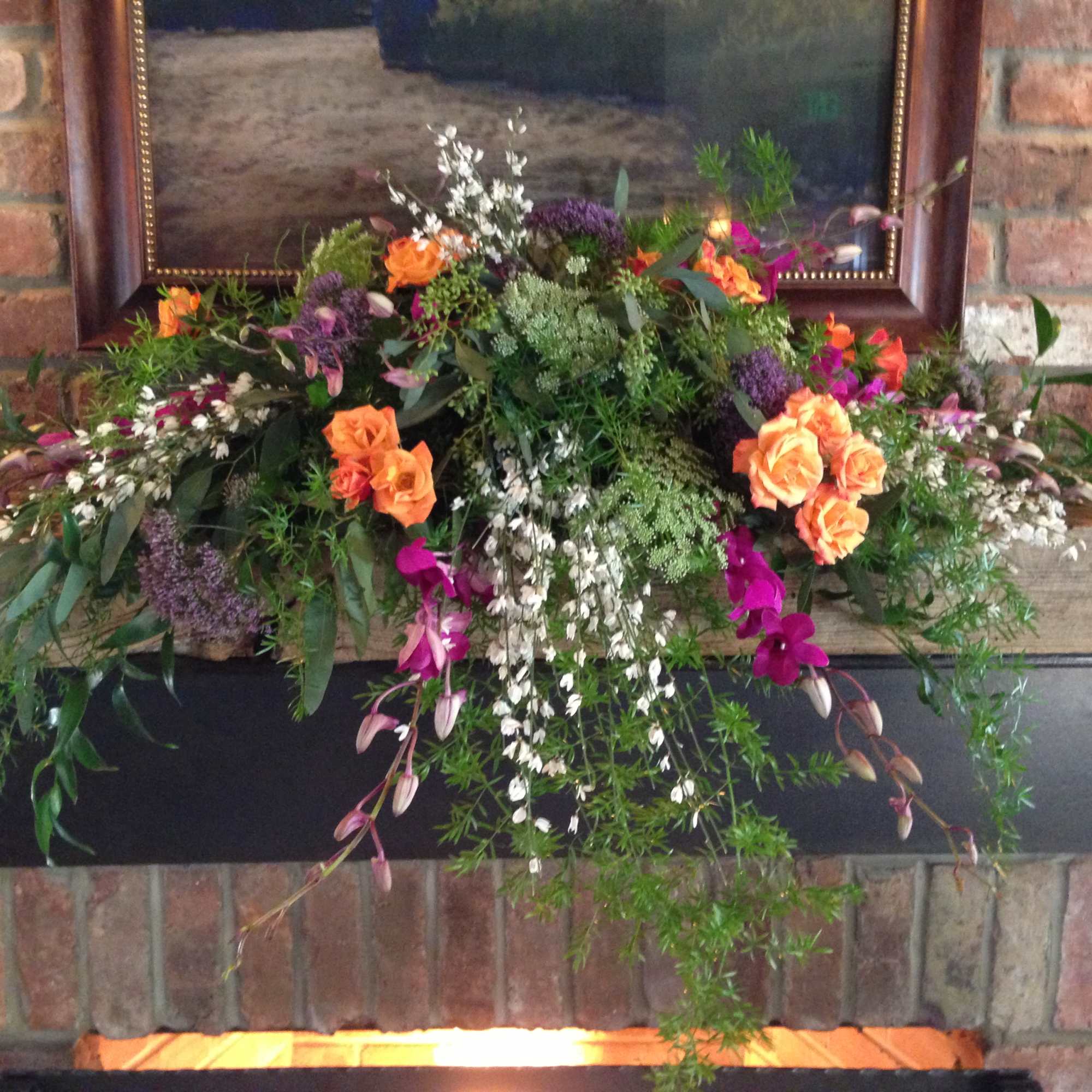 Orchids, Roses, Assorted  Seasonal Flowers, Assorted Fancy Greens
Call The Store 