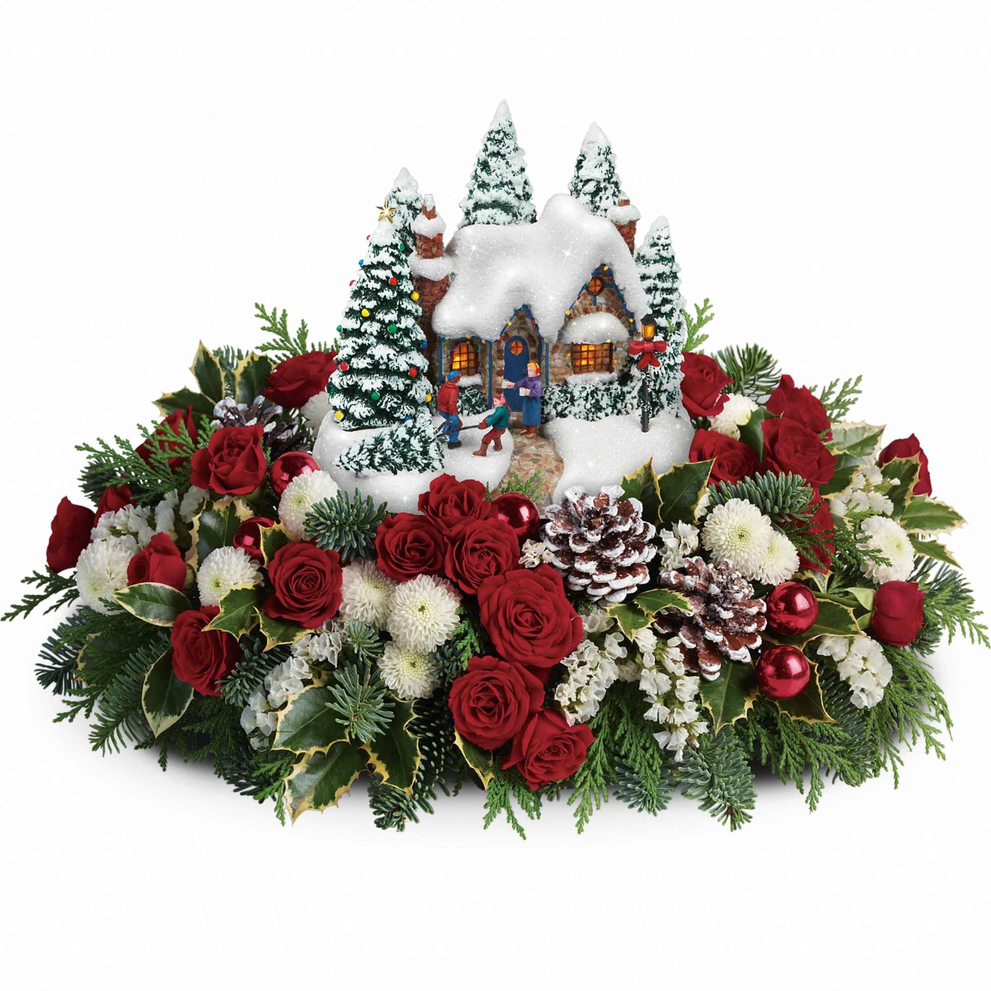 Here&#039;s something to be excited&amp;nbsp;about! This charming, hand-painted Thomas Kinkade collectible is