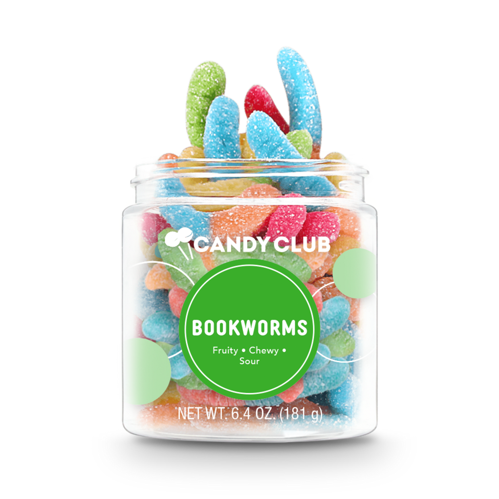 Sweet-tart mini gummy worms in a wiggly array of fun and fruity