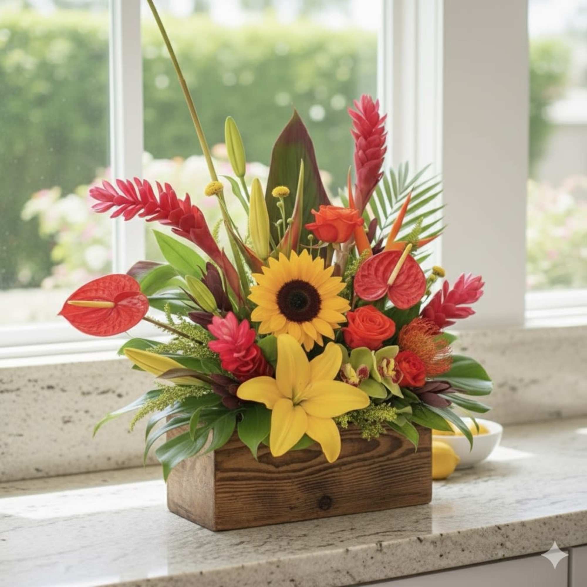 Elegant tropical mix 