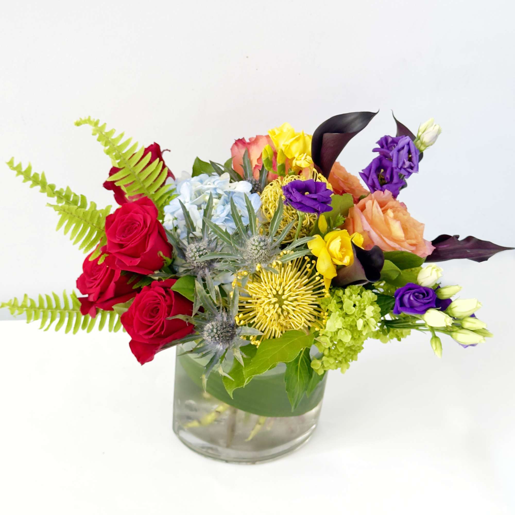 A perfect arrangement to celebrate the month of pride. 