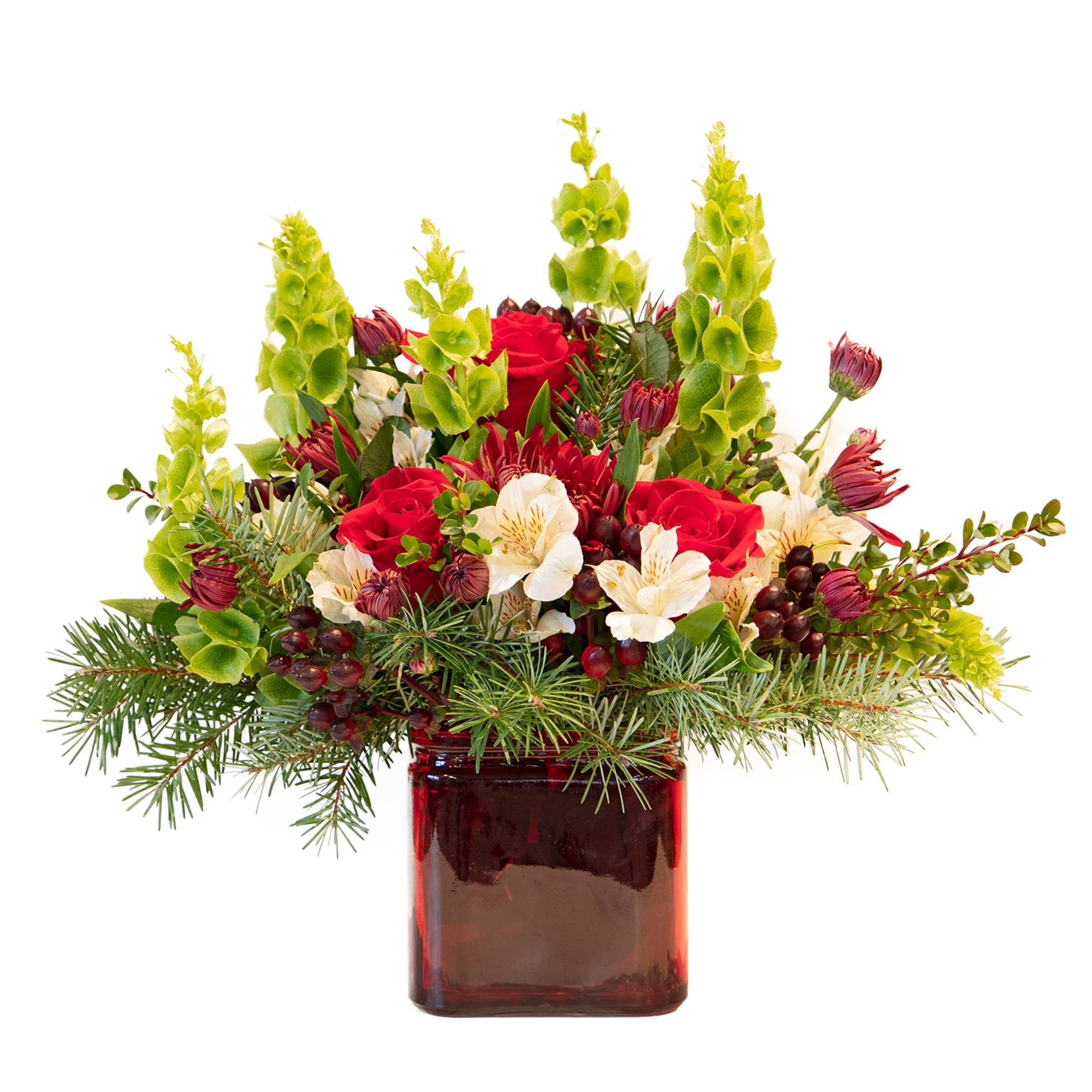 As a symbol of seasonal splendor, our sugar plum arrangement is truly