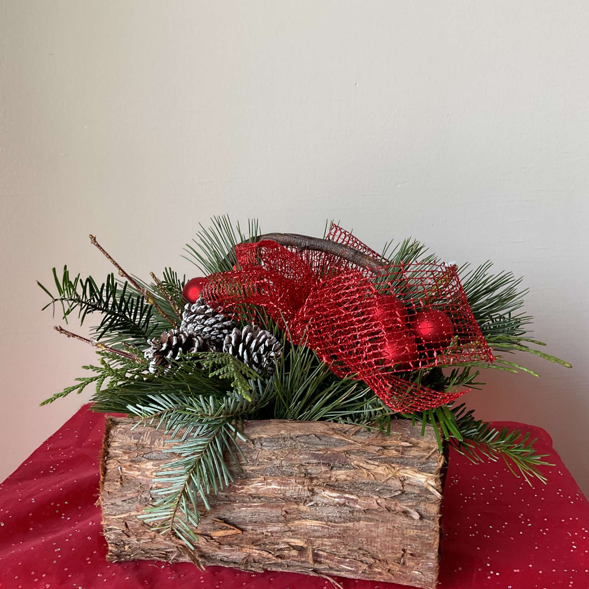 We have 3 different sizes cemetery boxes all filled with a mix