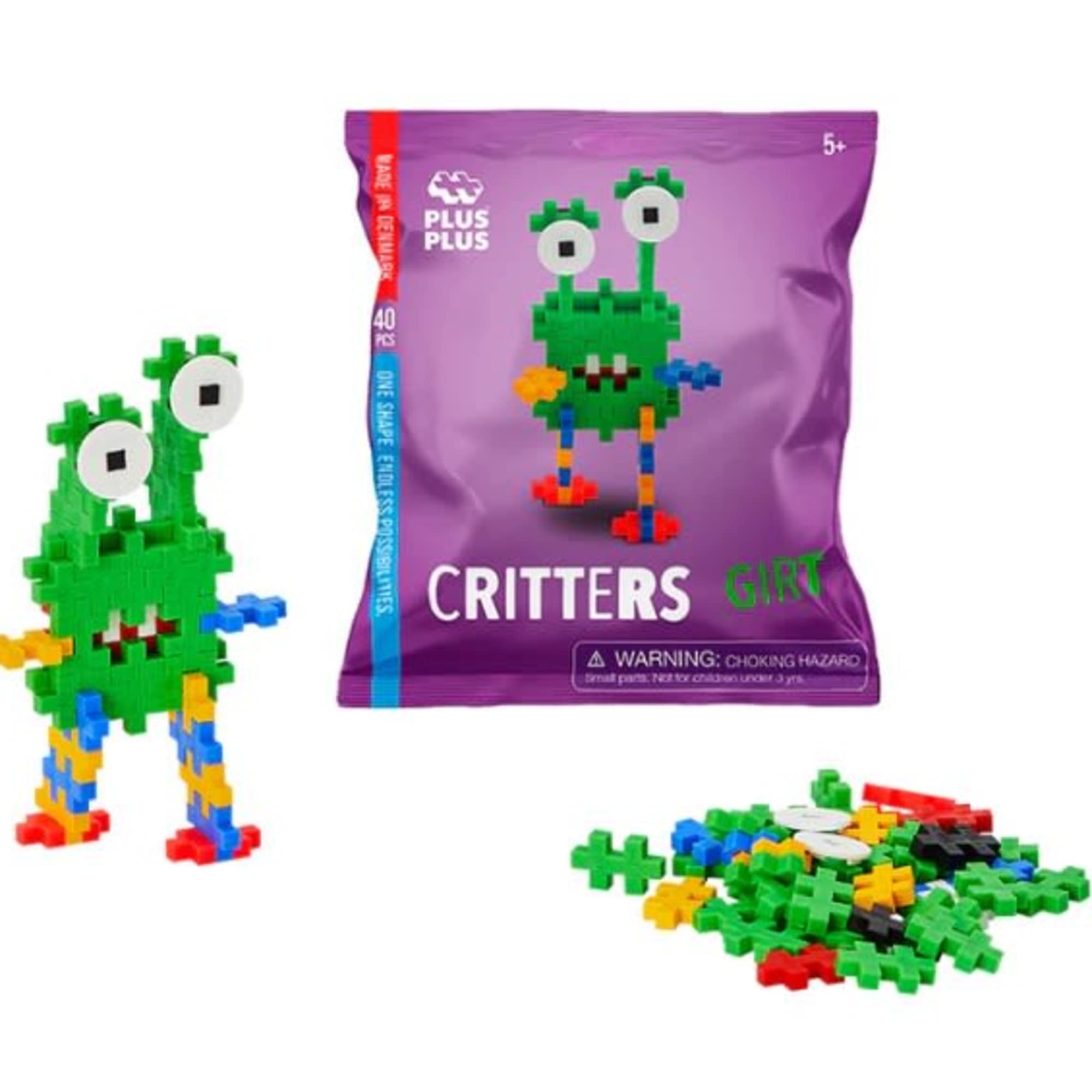 Girt (Coral, Red, Mustard, Cornflower, Apple, White, Black)

Girt is an easy-going Critter