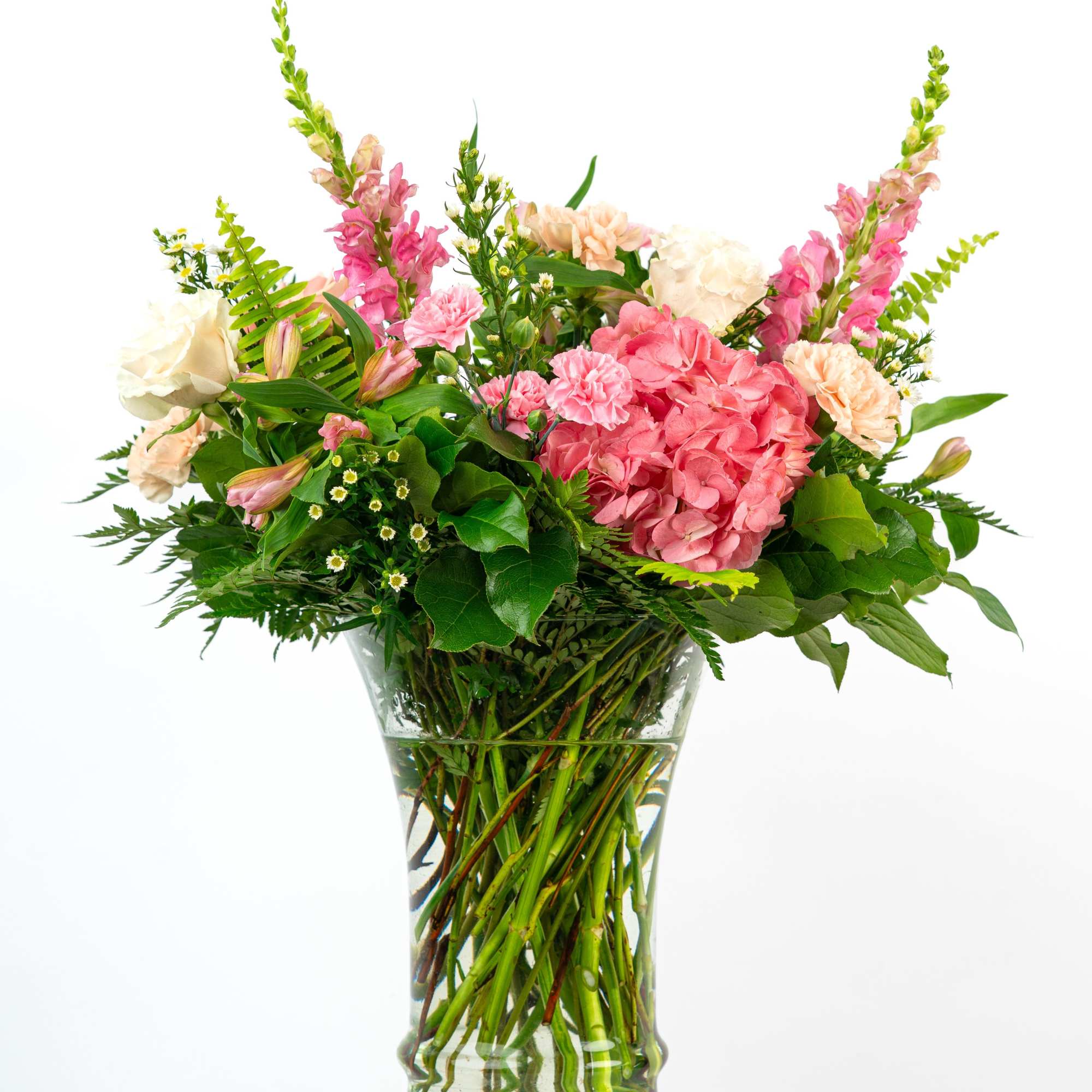 Our Timeless Collection's Blush Blooms features elegant blooms in soft blush hues