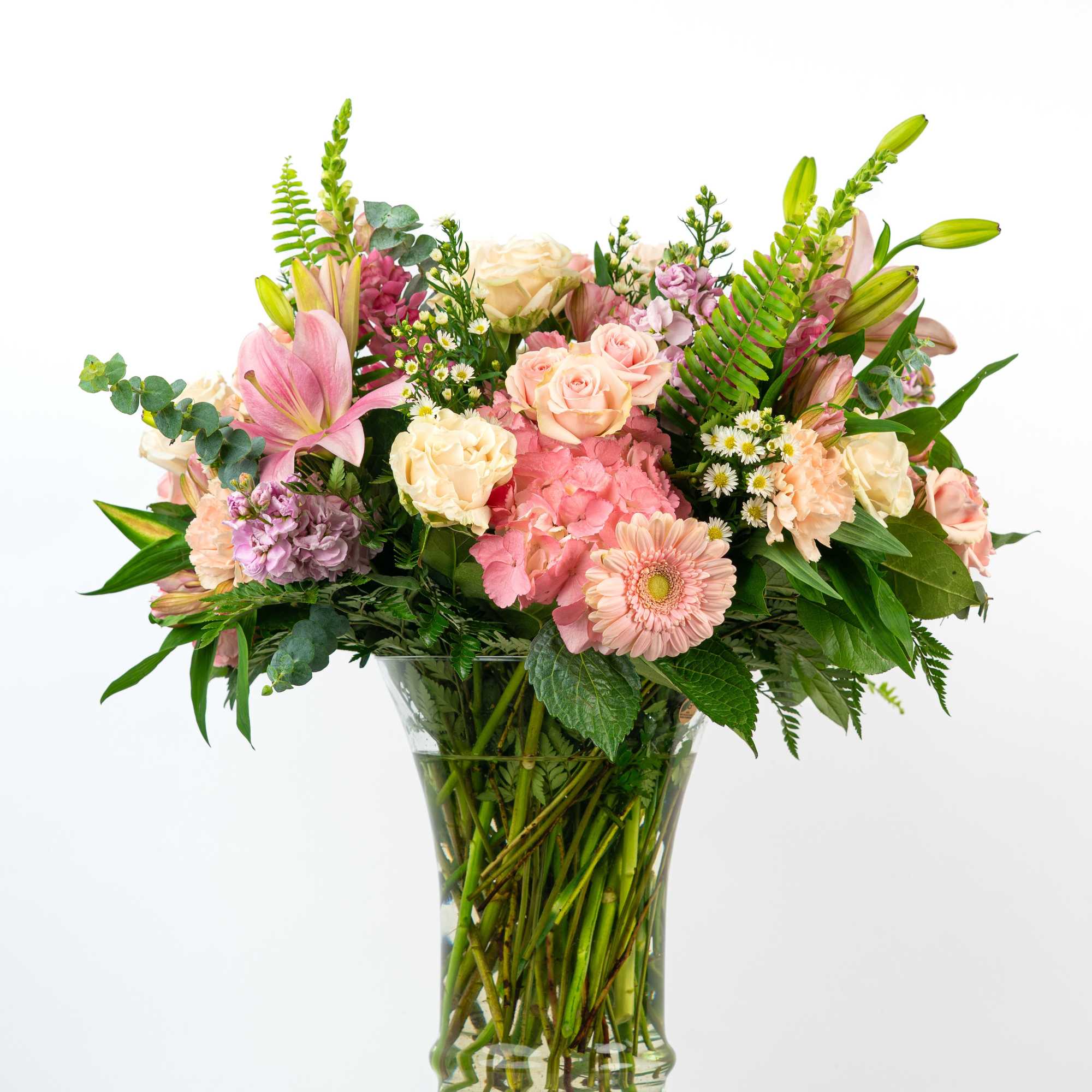 Our Timeless Collection's Blush Blooms features elegant blooms in soft blush hues