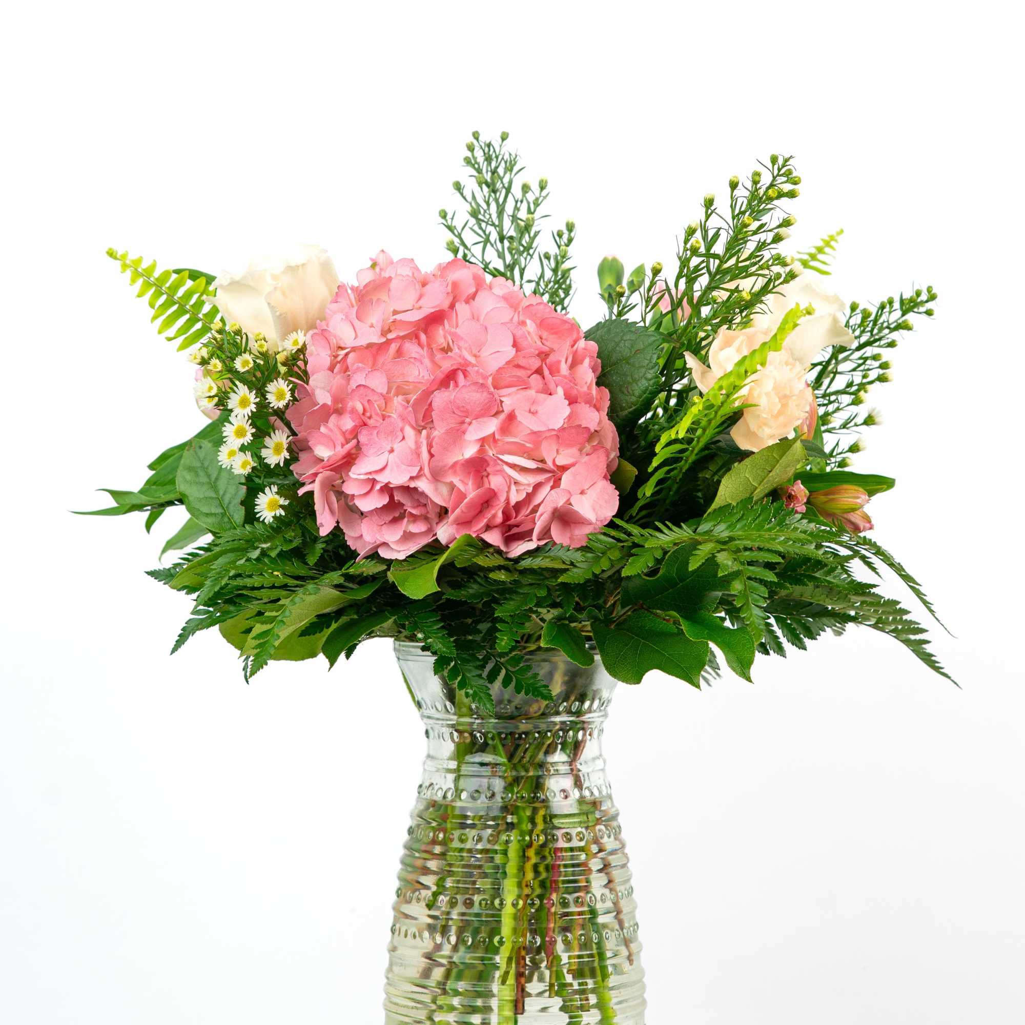 Our Timeless Collection's Blush Blooms features elegant blooms in soft blush hues