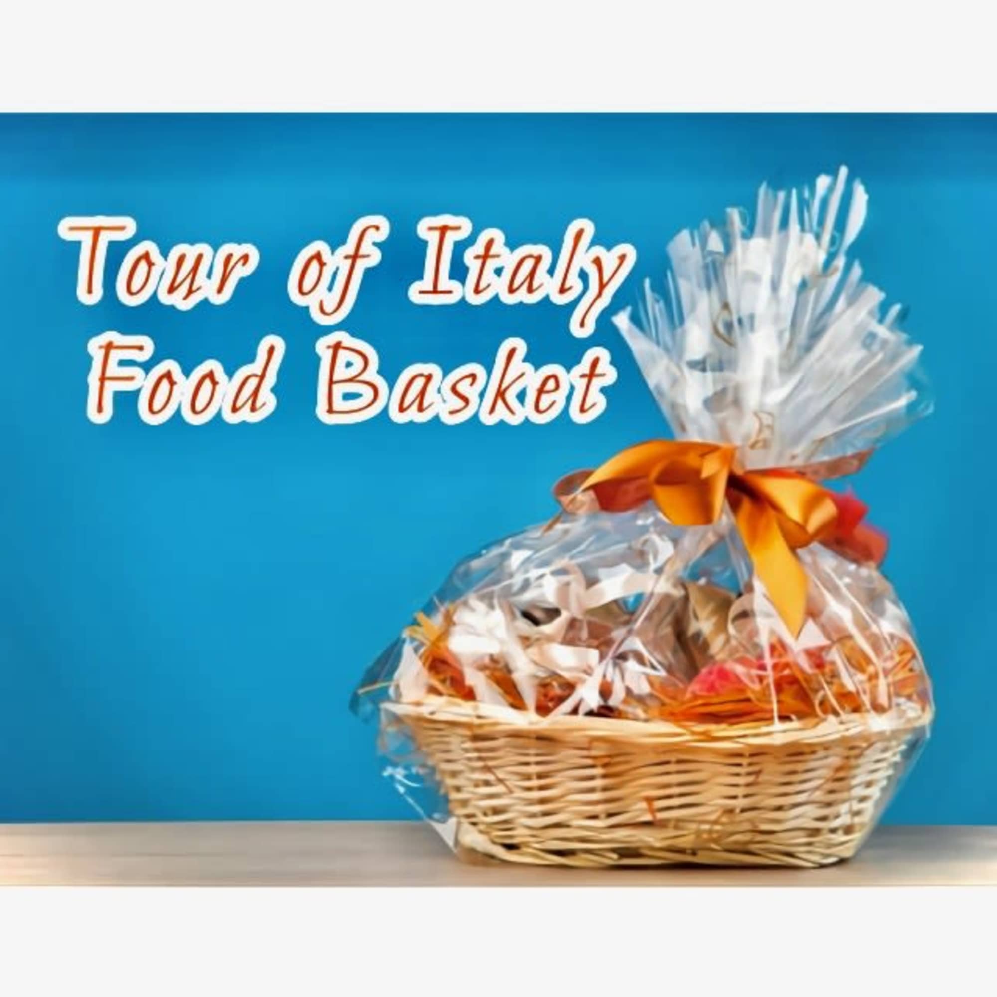 We hand select an assortment of classic items, such as pasta, sauce