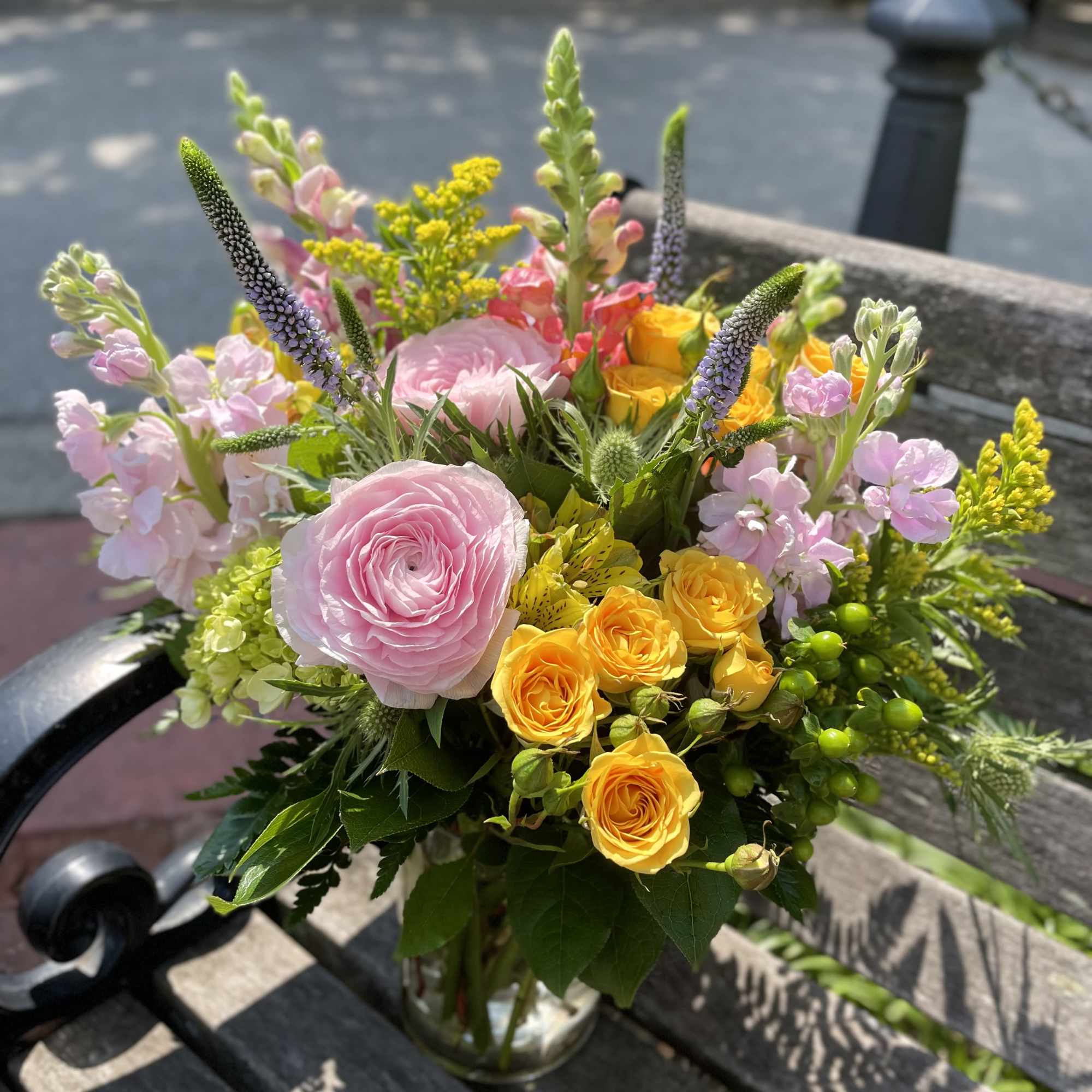 Bursting with the joyful hues of a sunny day, Solara Serenade is