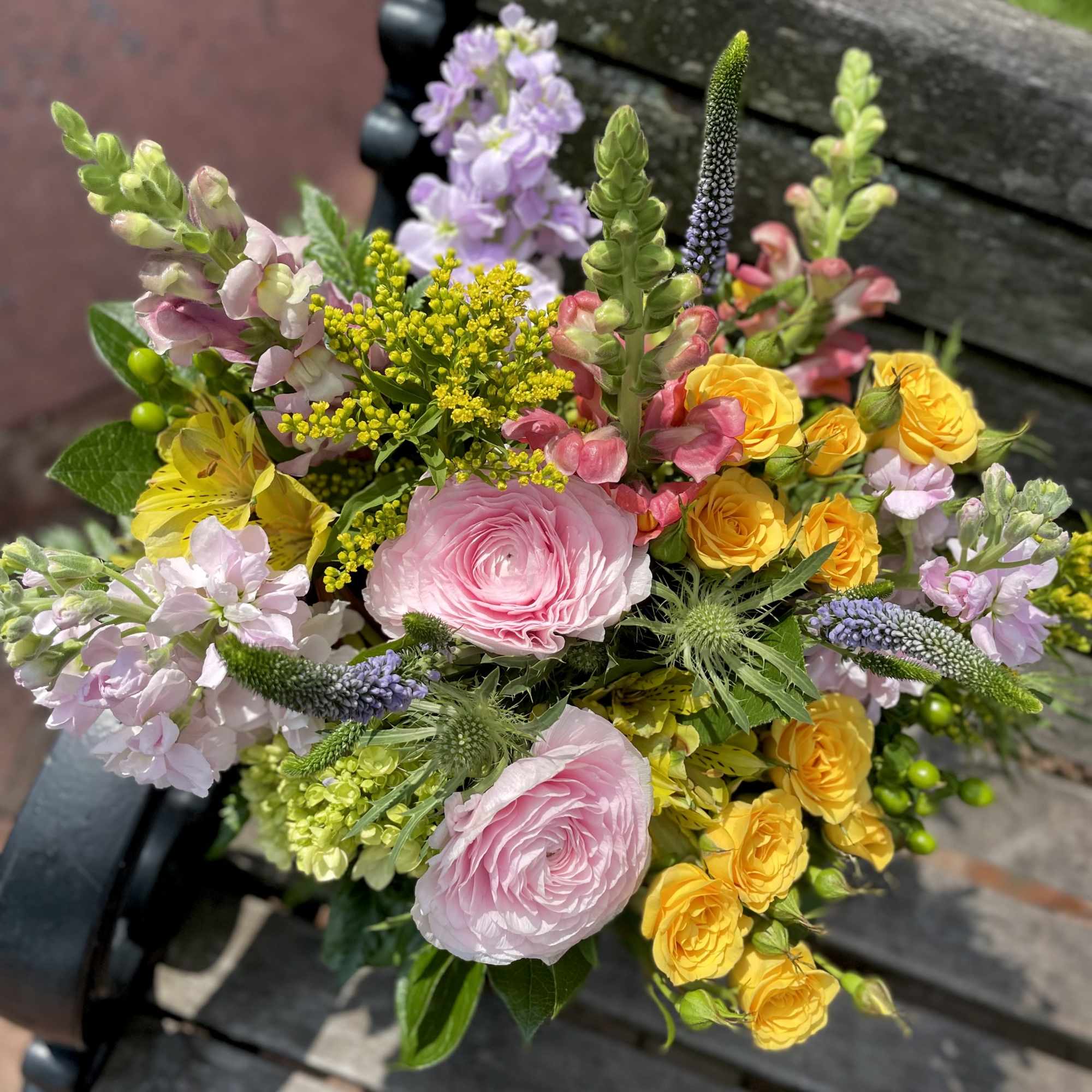 Bursting with the joyful hues of a sunny day, Solara Serenade is