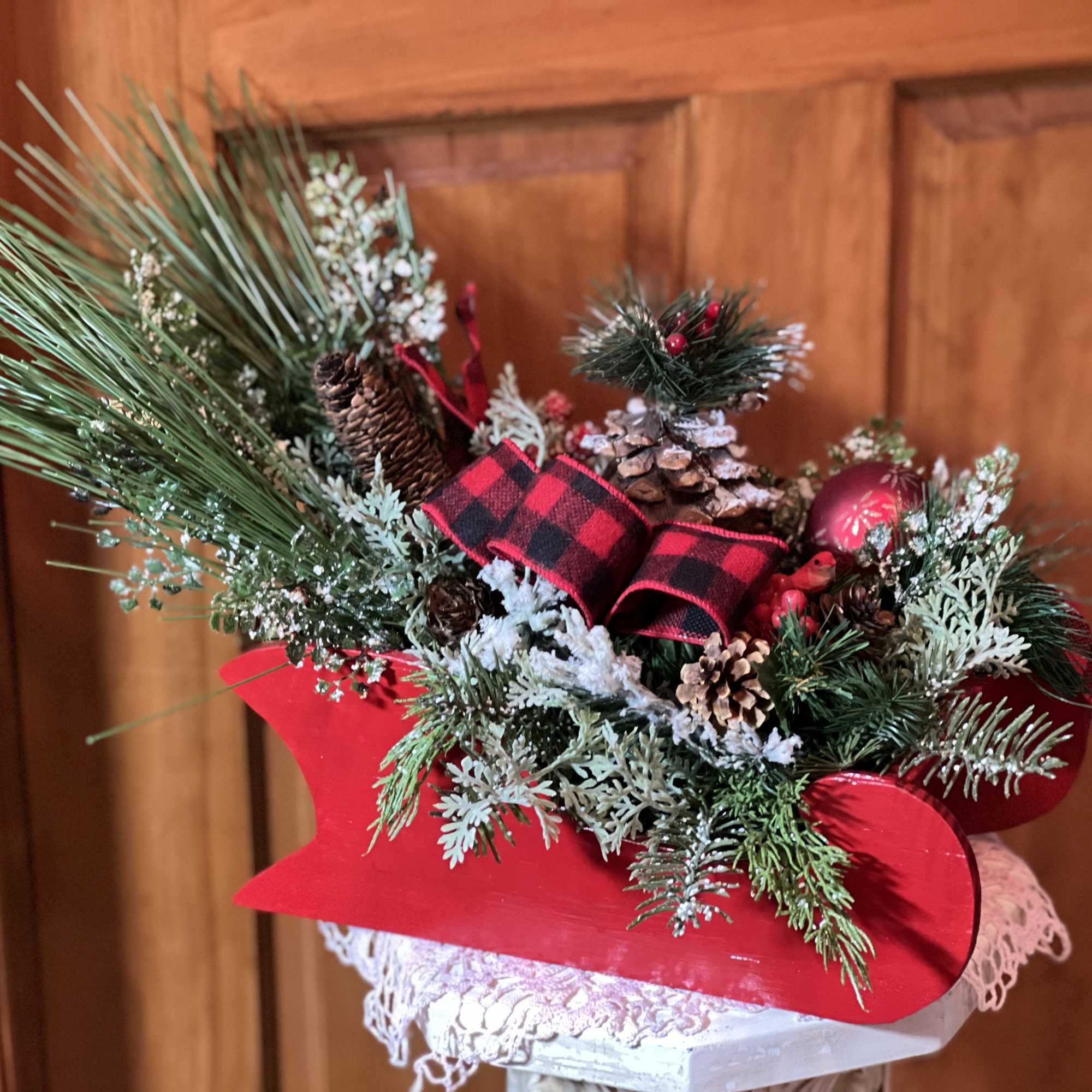 You could be the proud owner of a One-Of-A-Kind custom created Sleigh.