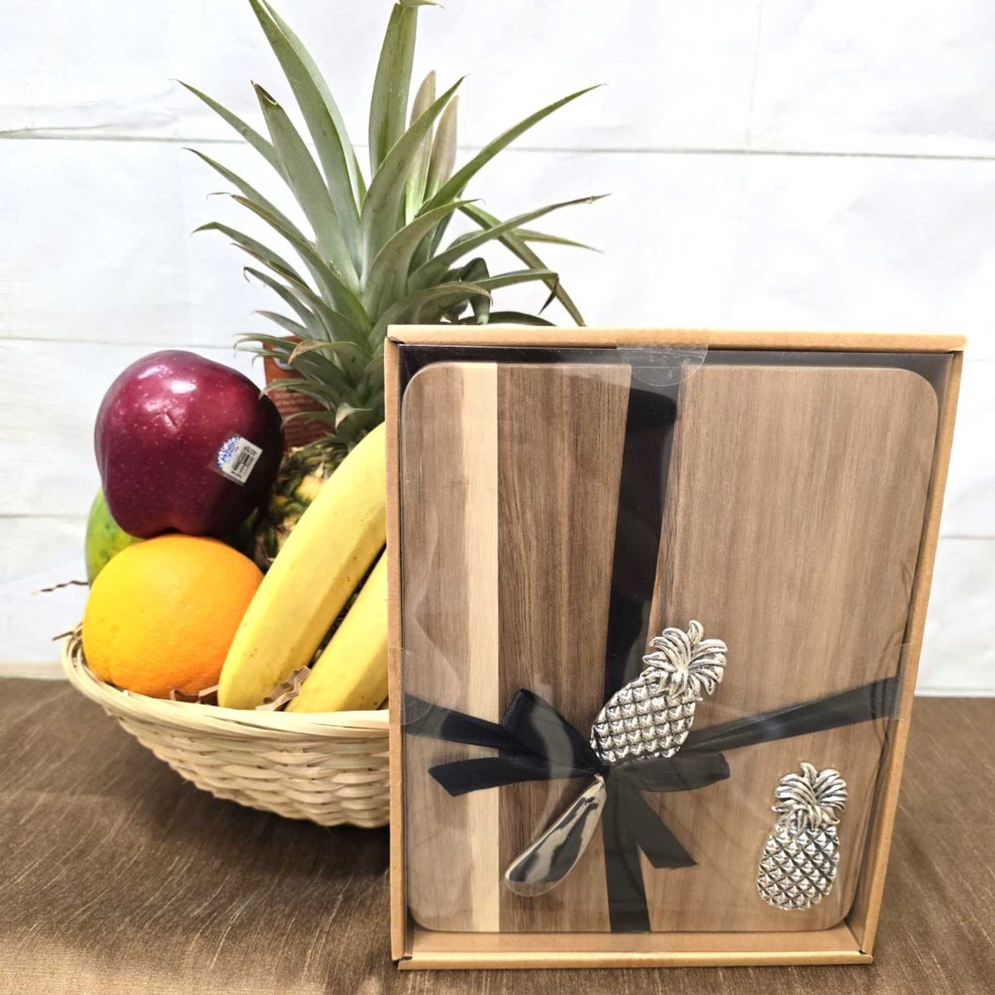 Indulge in a delightful assortment of fresh fruits prepared by our expert