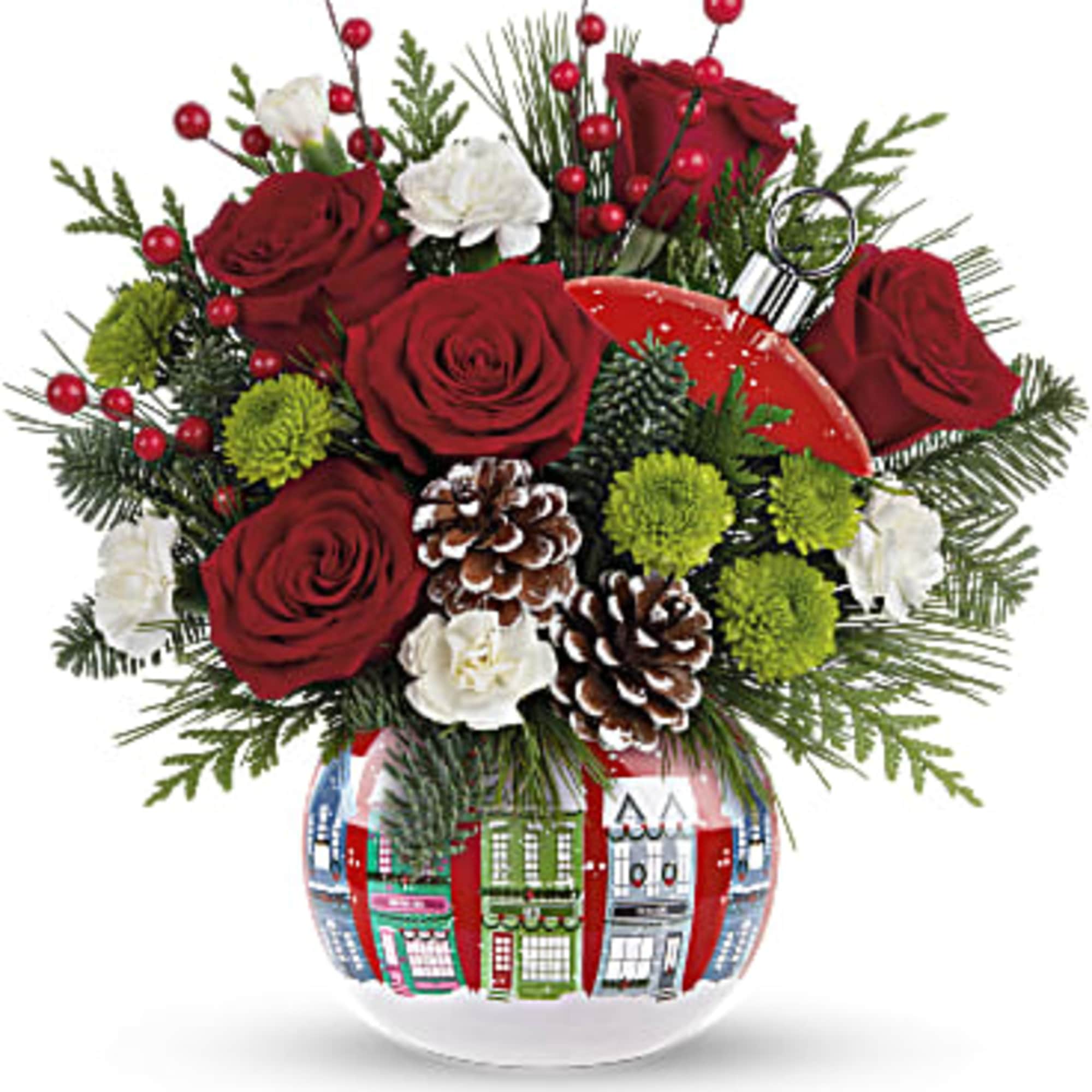 Capture the wonder of a silent, snowy night with this beautiful holiday