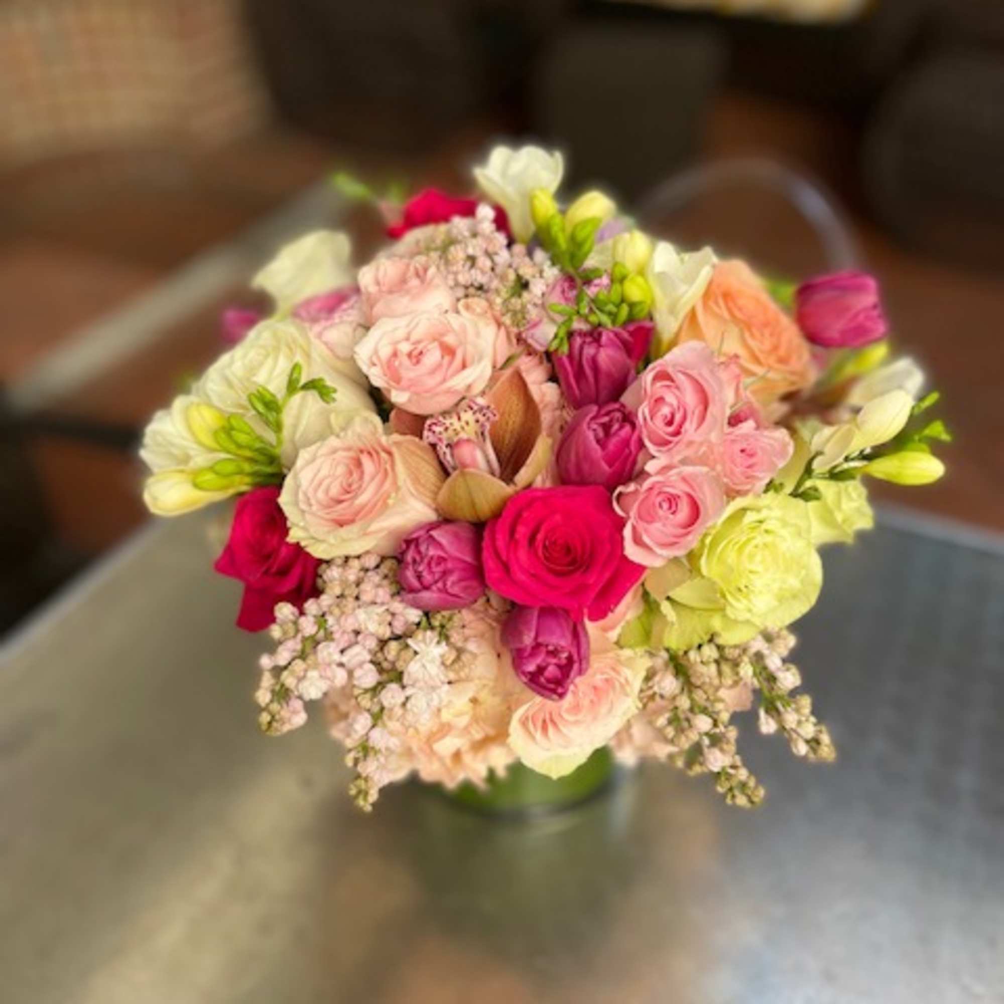 The beauty of a wish is like a blooming flower, filled with